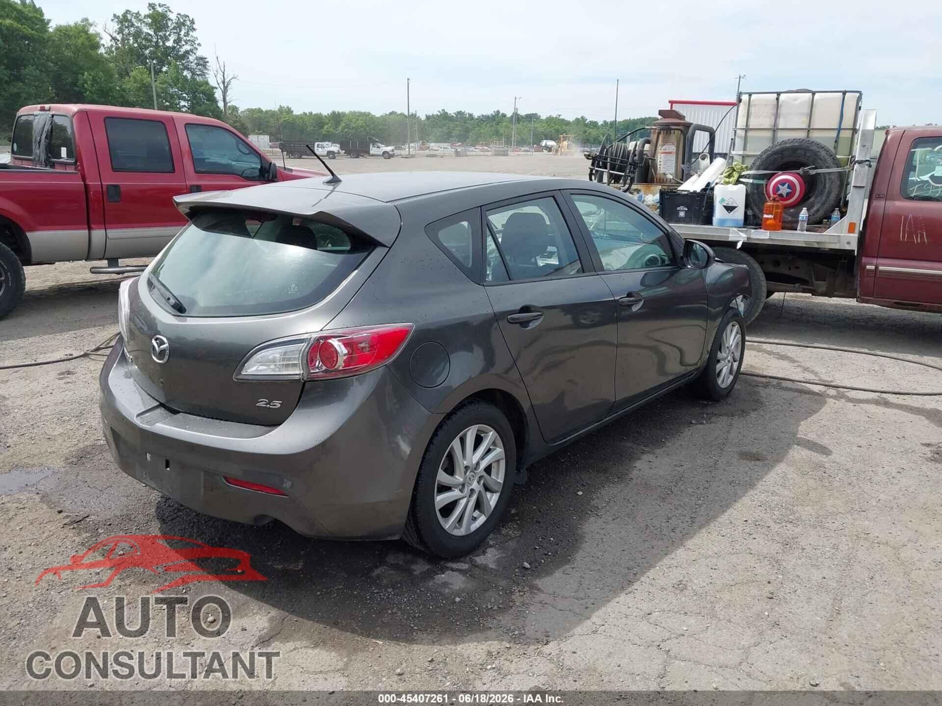 MAZDA MAZDA3 2012 - JM1BL1M82C1662330
