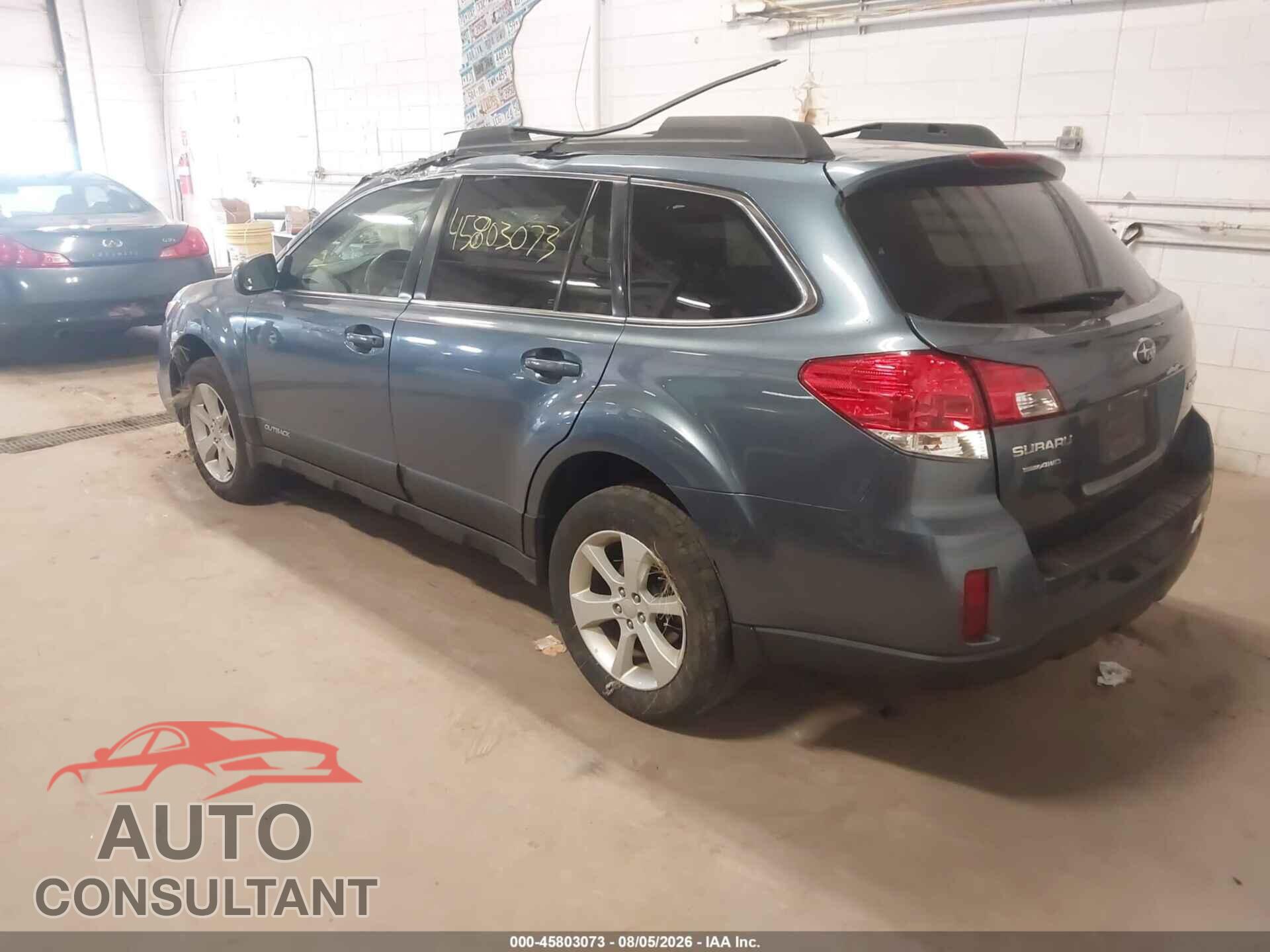 SUBARU OUTBACK 2013 - 4S4BRCCC8D3303839