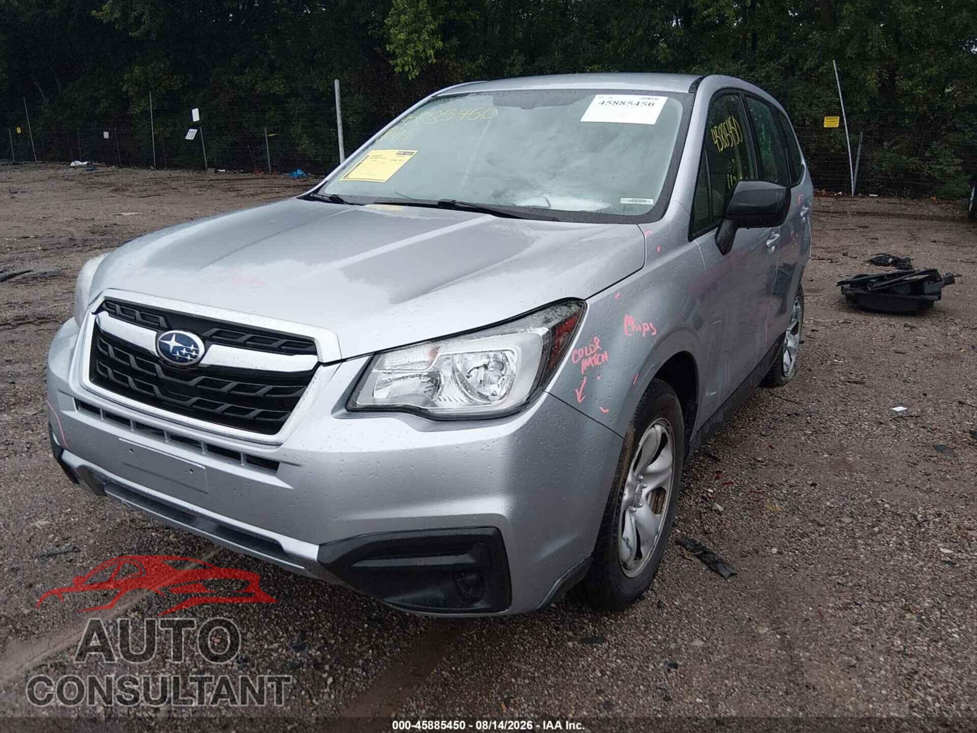 SUBARU FORESTER 2017 - JF2SJAAC2HH566678