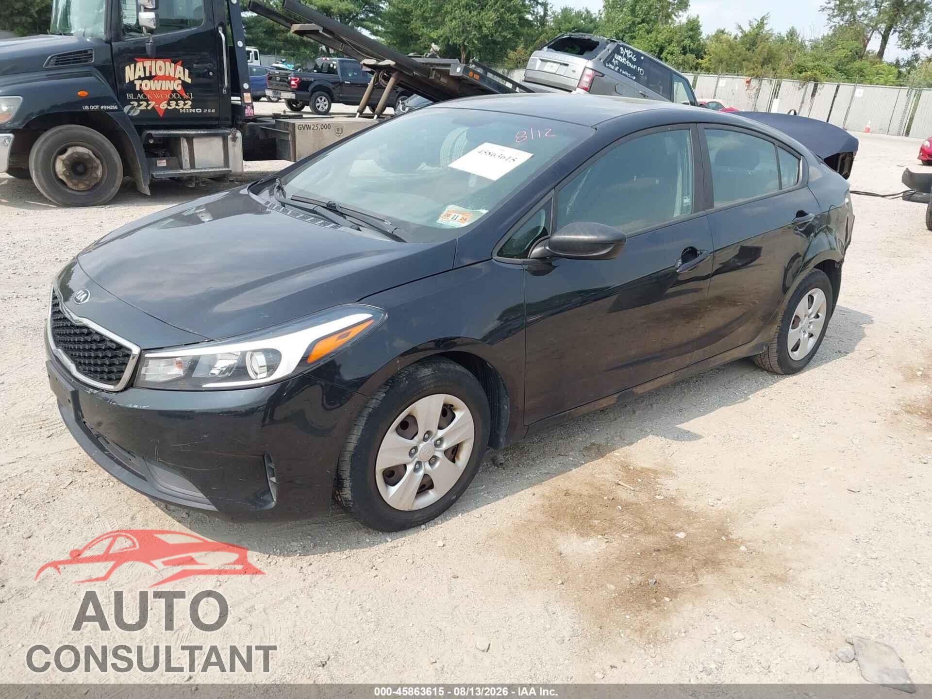 KIA FORTE 2017 - 3KPFL4A74HE109729