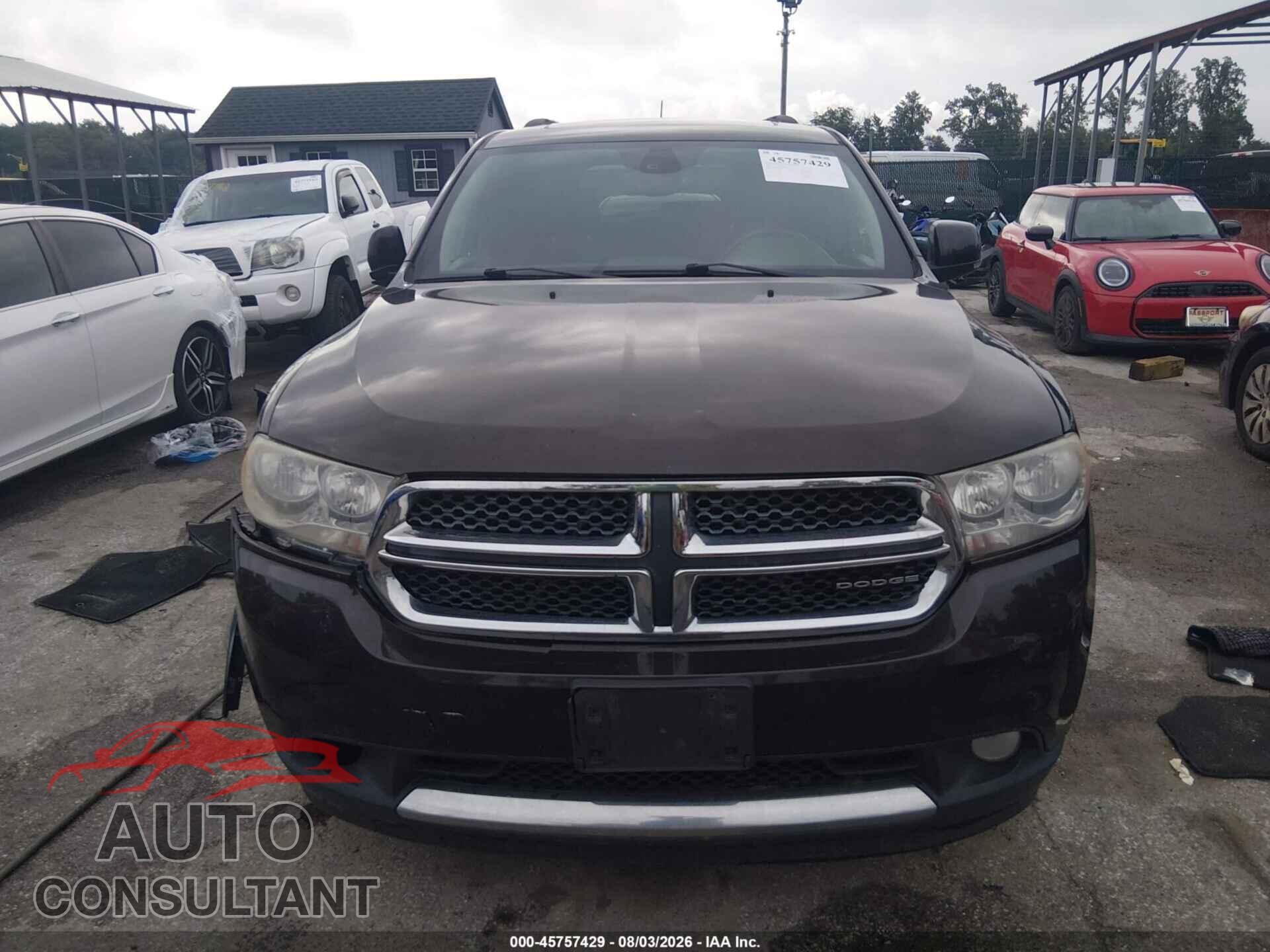 DODGE DURANGO 2012 - 1C4RDJDG5CC197923
