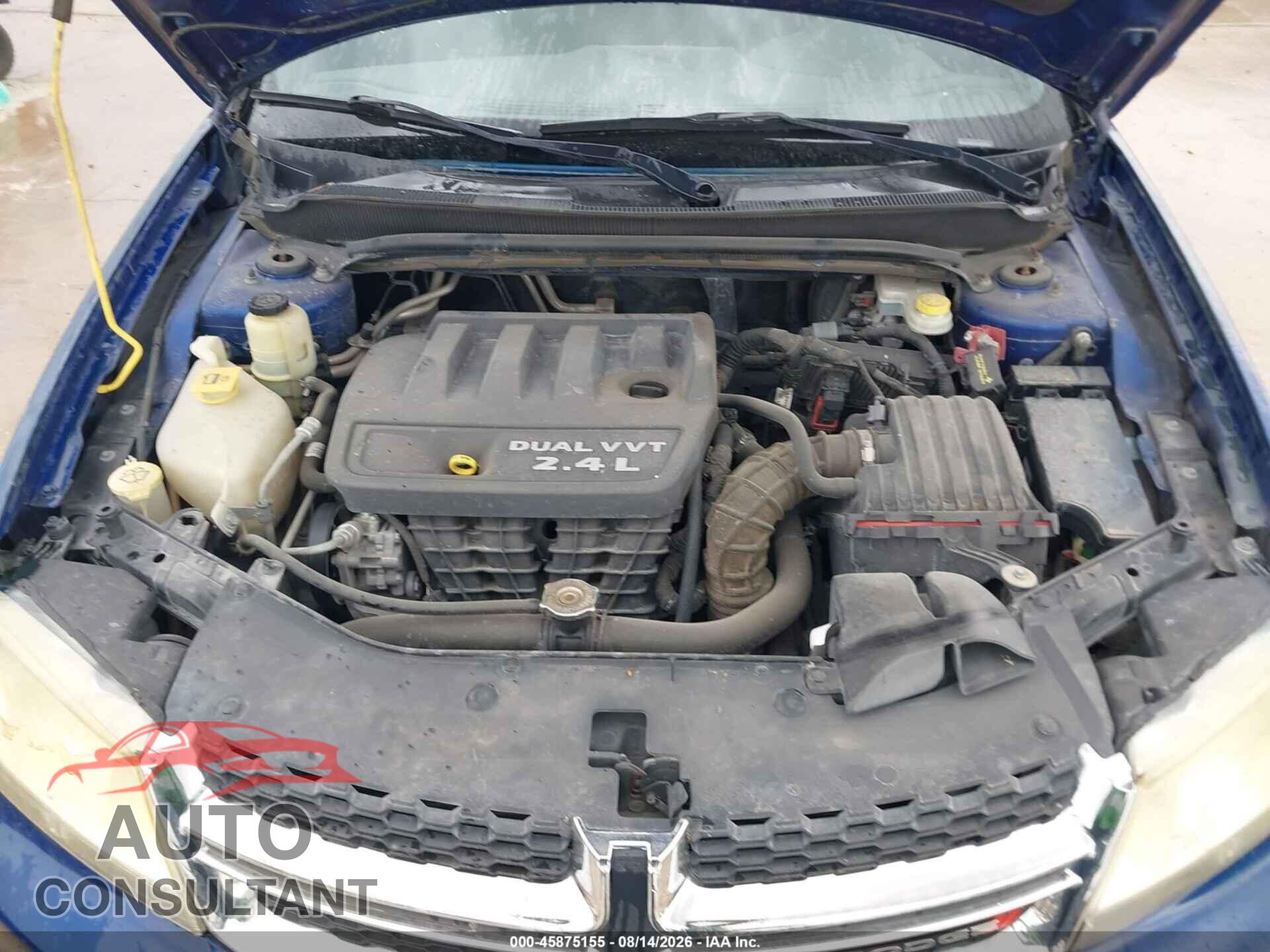 DODGE AVENGER 2012 - 1C3CDZCB7CN148662