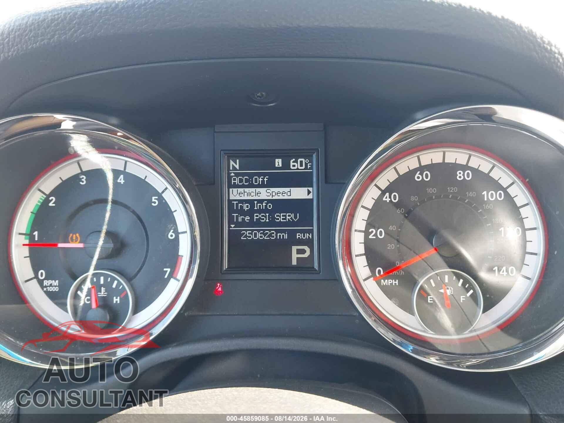 DODGE DURANGO 2011 - 1D4RE5GG4BC720575