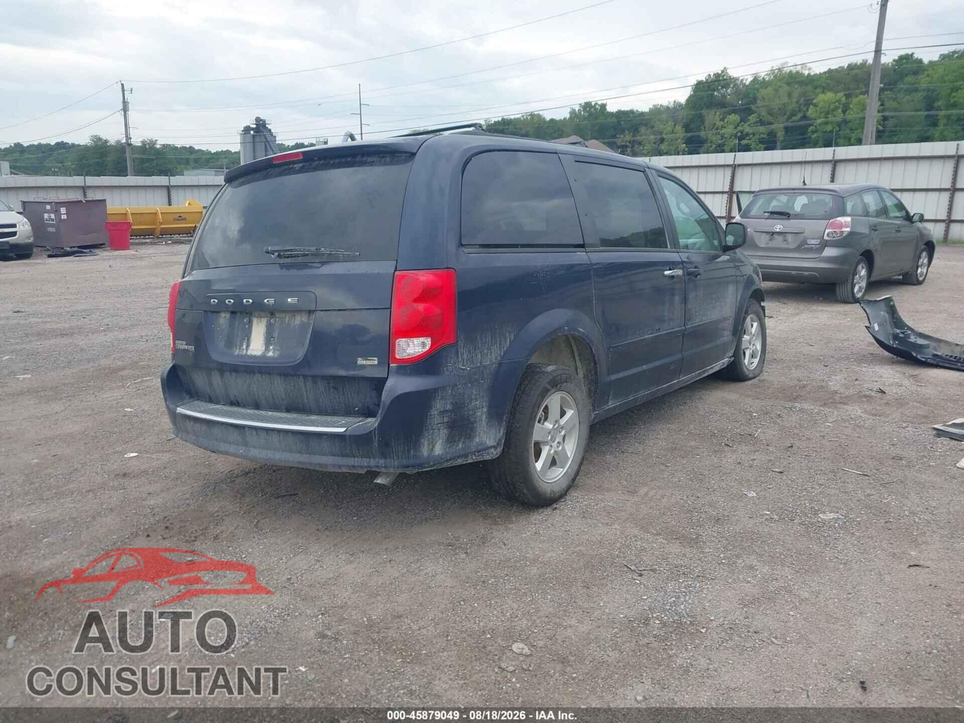 DODGE GRAND CARAVAN 2013 - 2C4RDGCG7DR551731