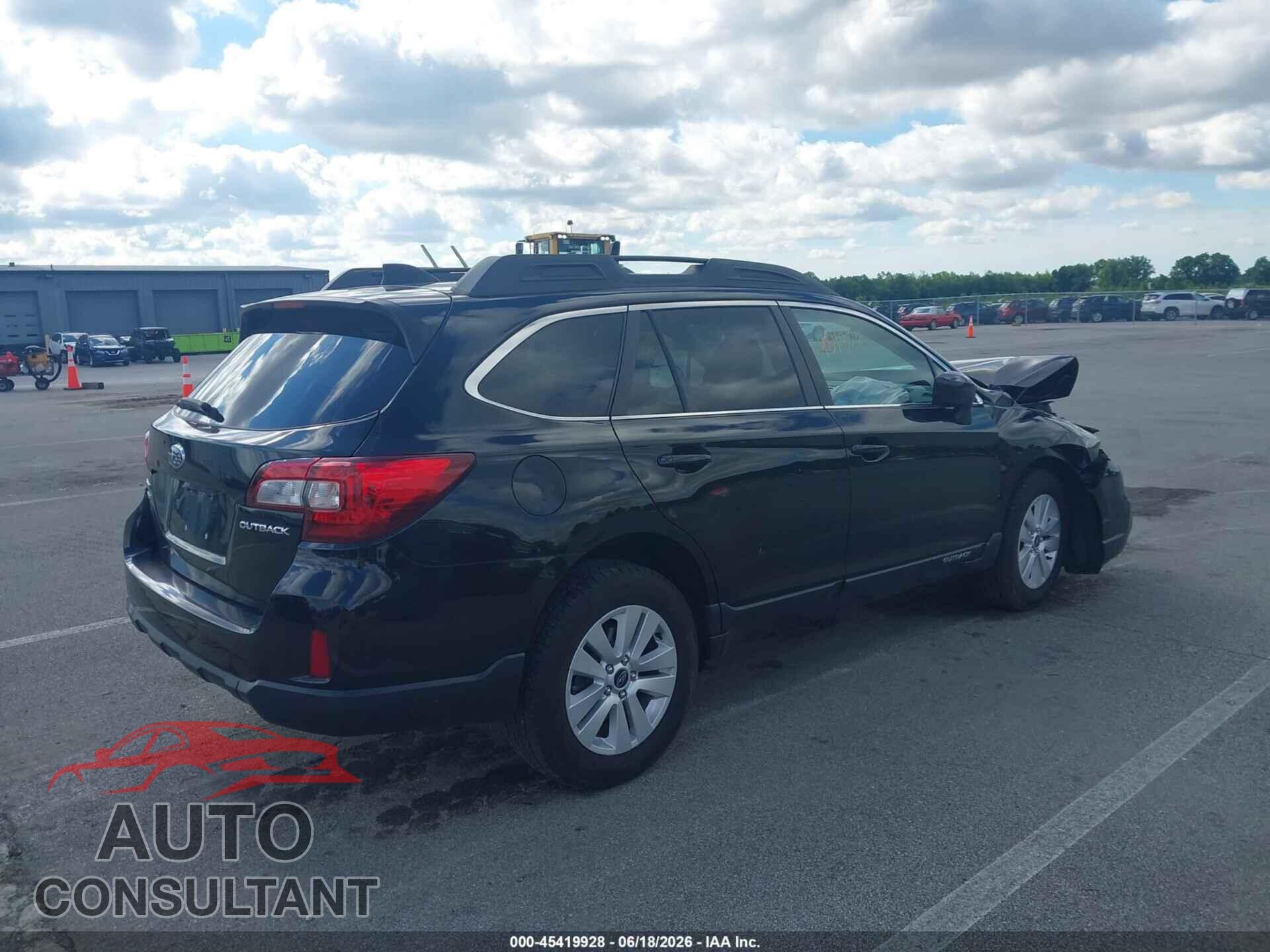 SUBARU OUTBACK 2016 - 4S4BSBCC5G3339121