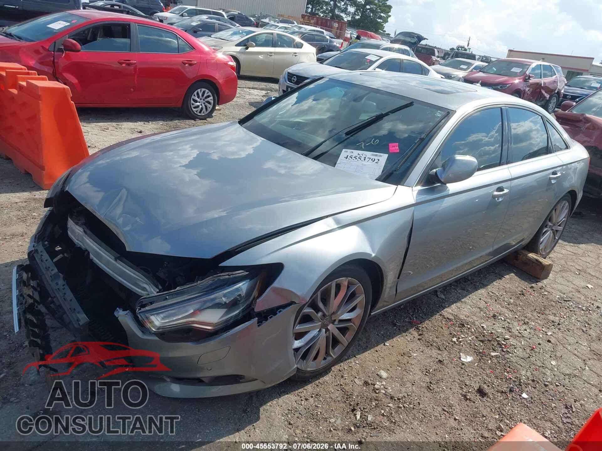 AUDI A6 2013 - WAUGFAFC2DN010653