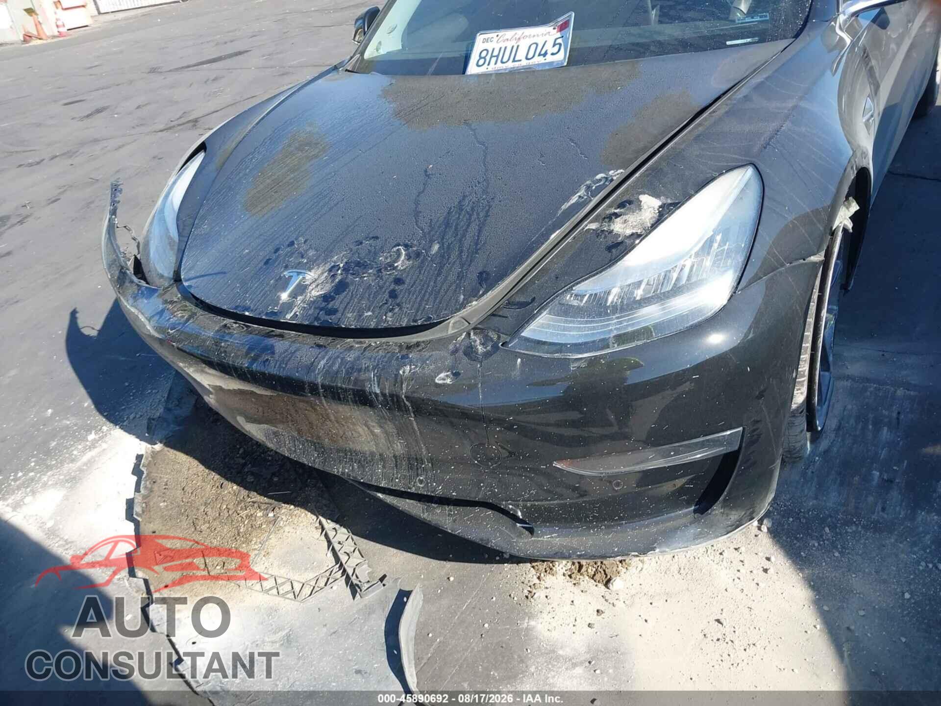TESLA MODEL 3 2018 - 5YJ3E1EA2JF172037