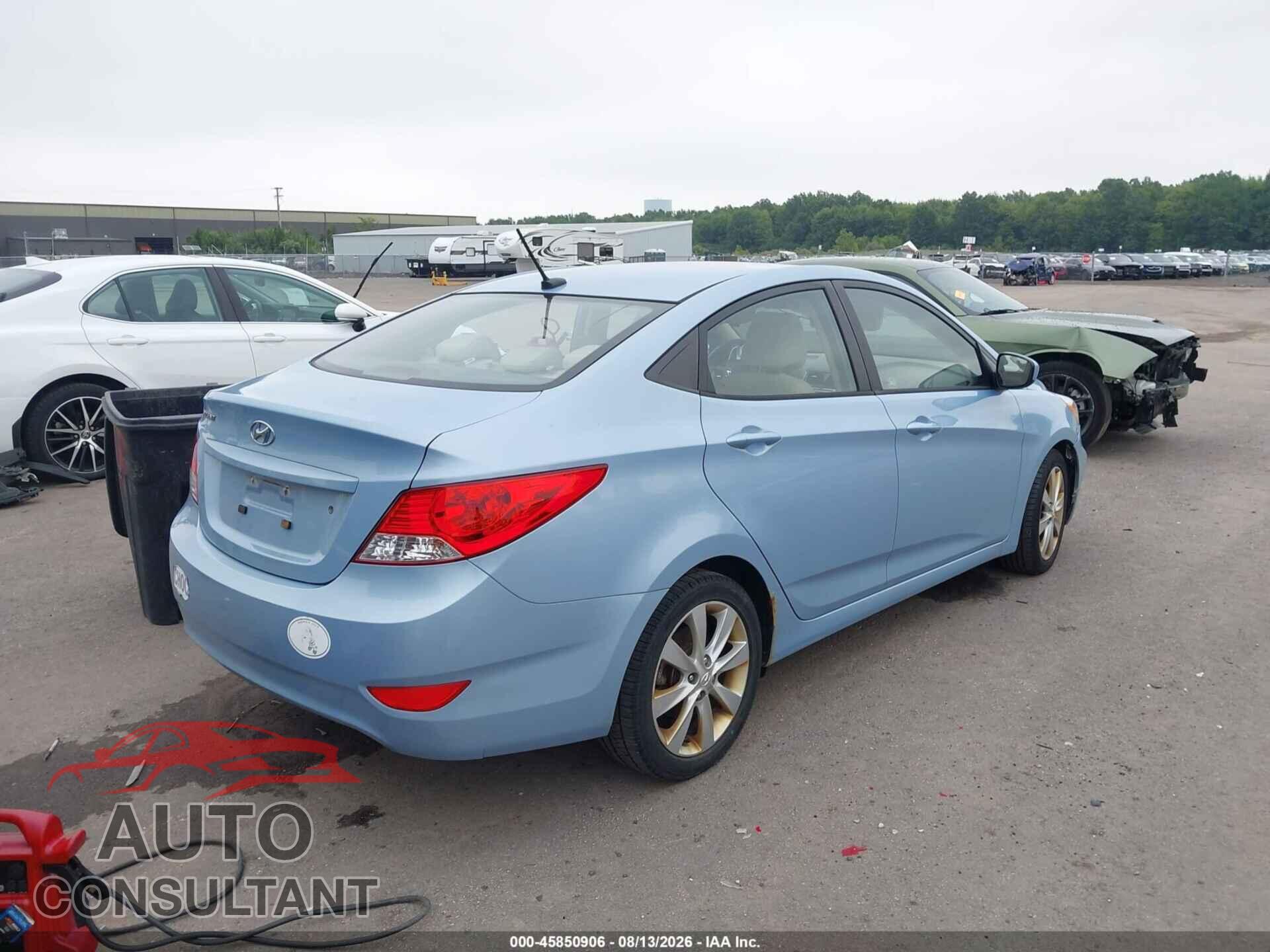 HYUNDAI ACCENT 2014 - KMHCU4AE7EU752518