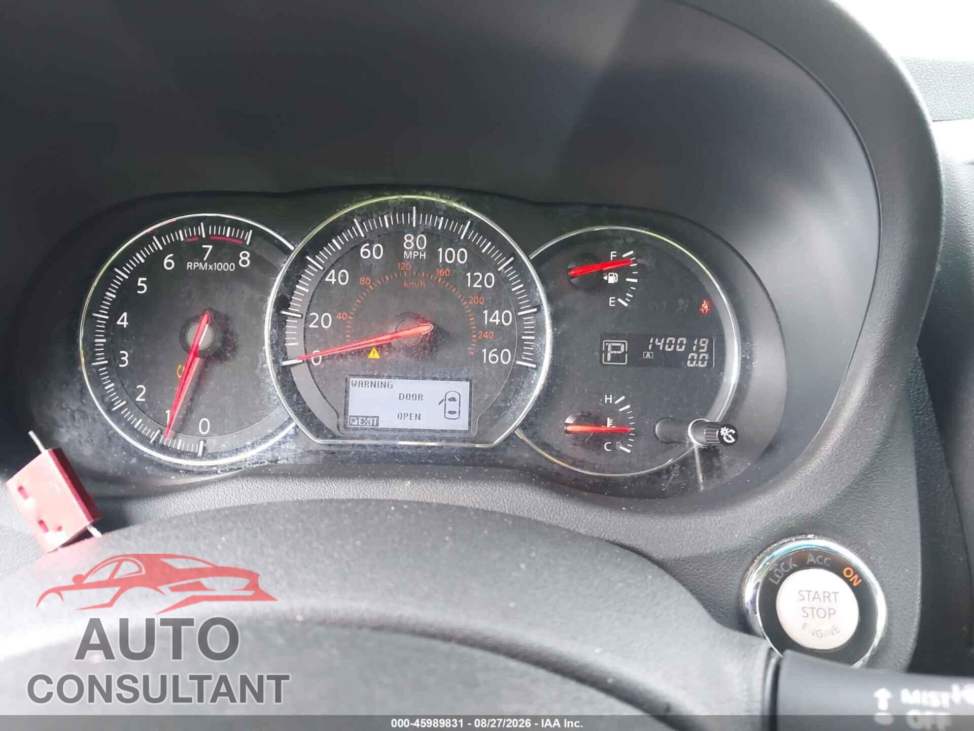 NISSAN MAXIMA 2012 - 1N4AA5AP1CC828075