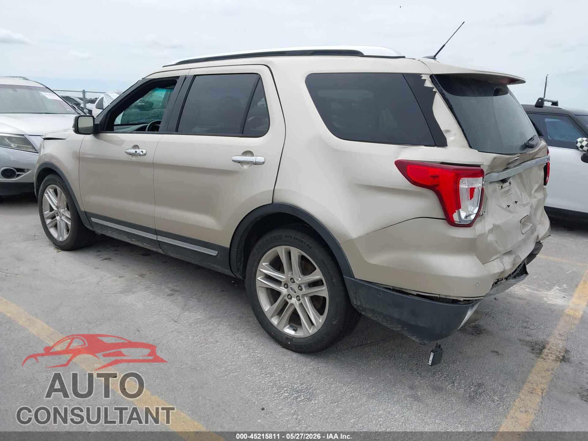 FORD EXPLORER 2017 - 1FM5K7F83HGB50091