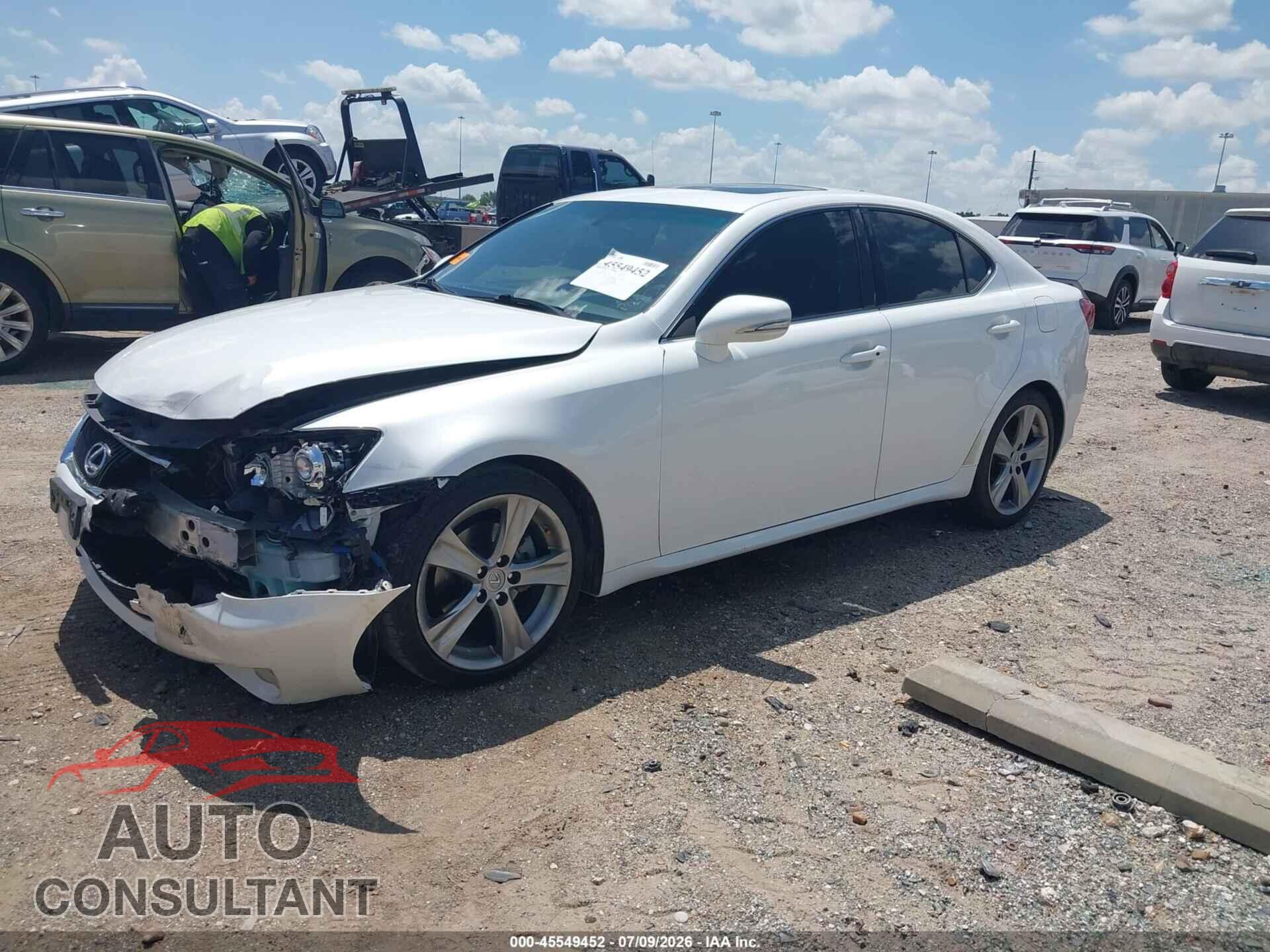 LEXUS IS 250 2012 - JTHBF5C2XC5173693