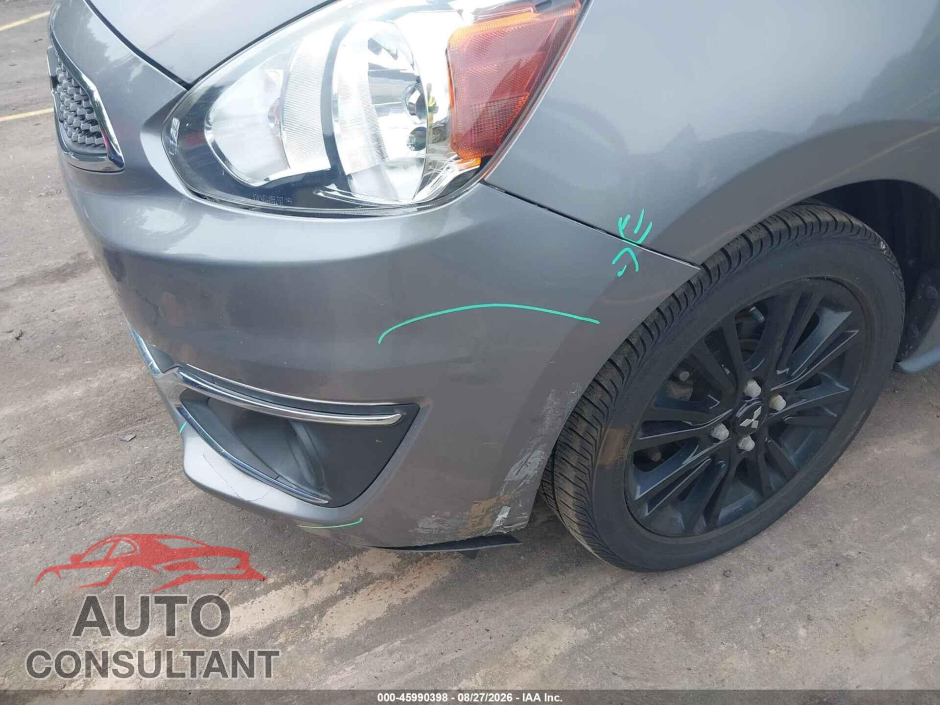 MITSUBISHI MIRAGE 2019 - ML32A5HJ7KH007714