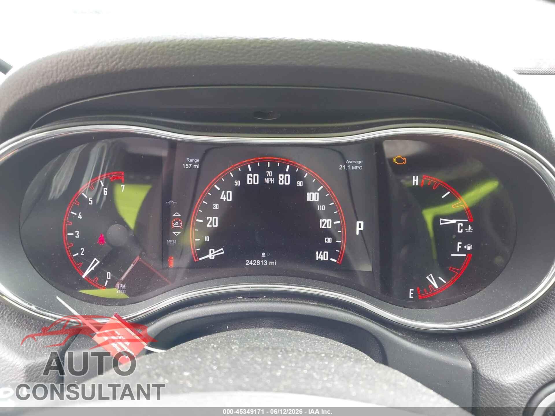DODGE DURANGO 2014 - 1C4RDJDG4EC539588