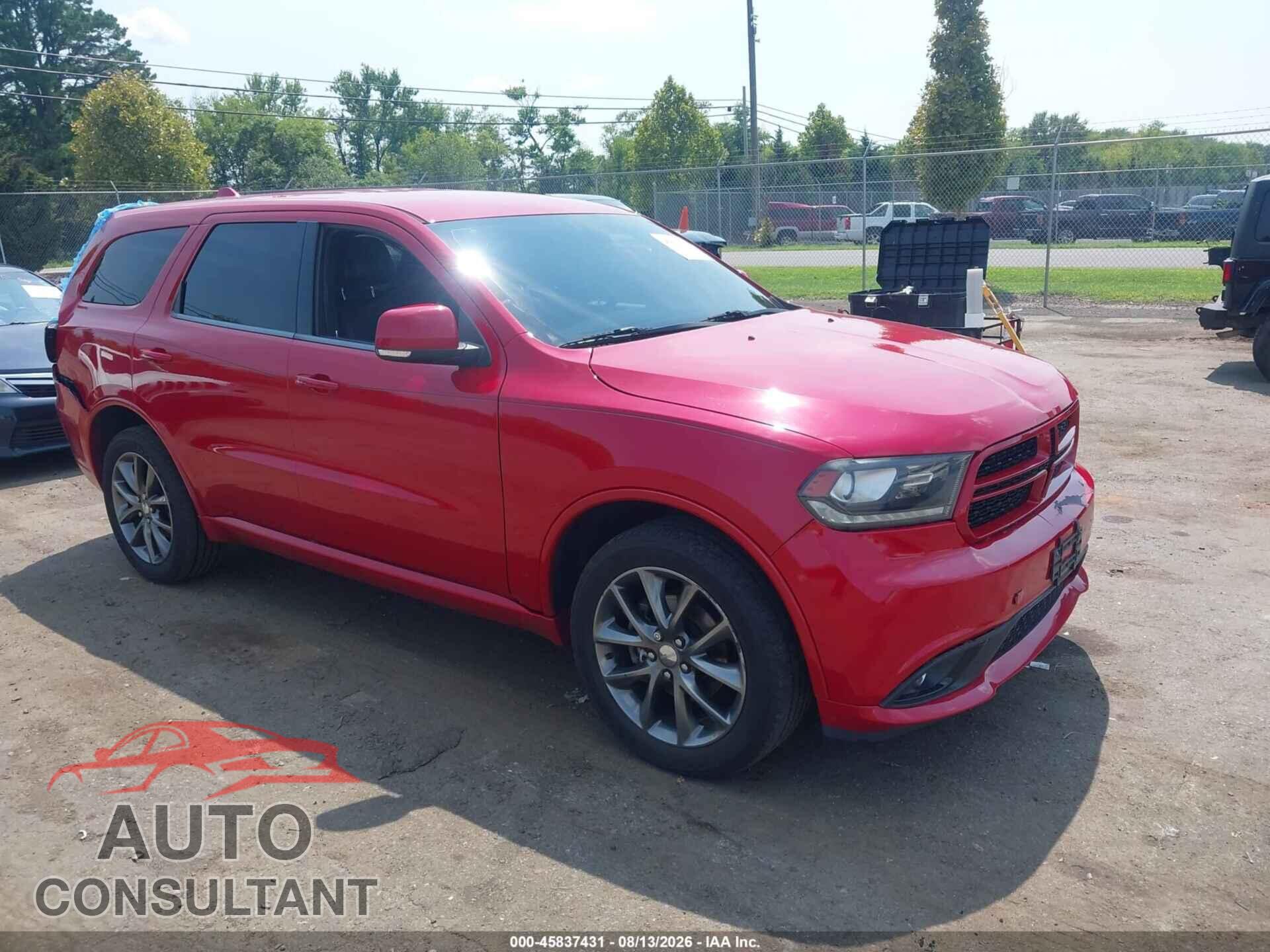 DODGE DURANGO 2018 - 1C4RDJDG8JC395425