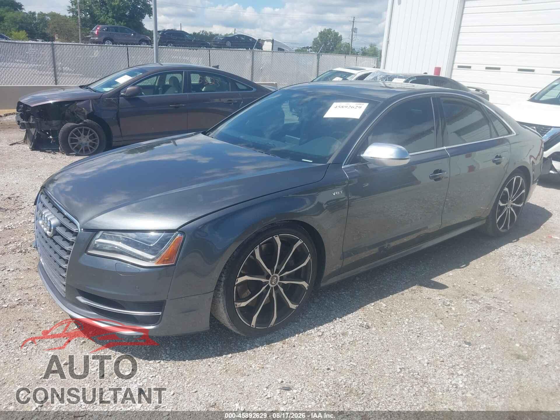 AUDI S8 2014 - WAUD2AFD3EN010928