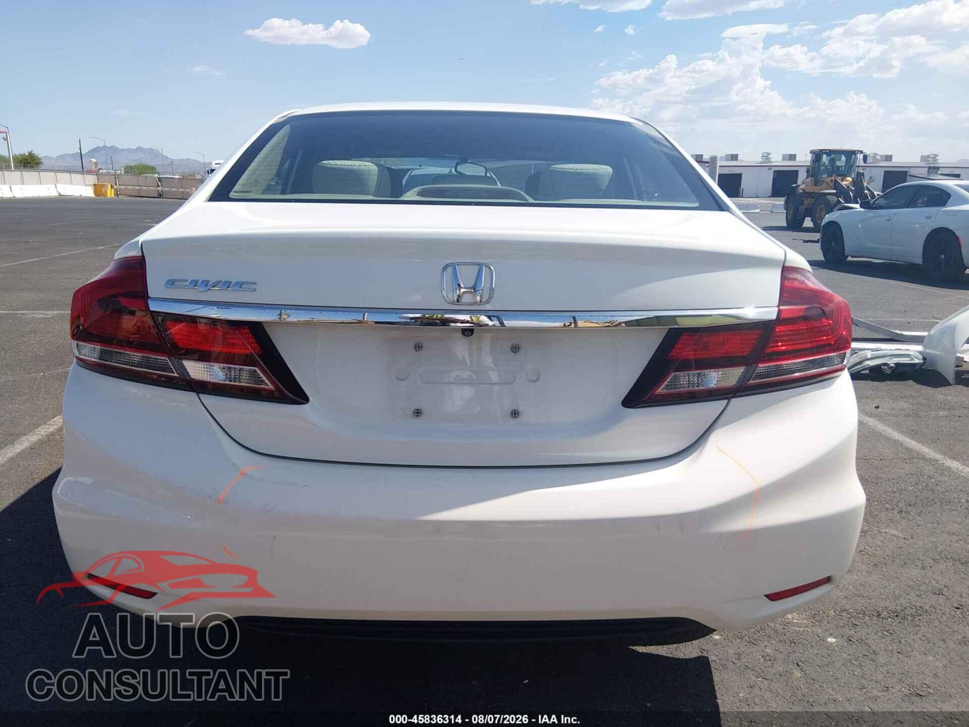 HONDA CIVIC 2015 - 19XFB2F76FE097340