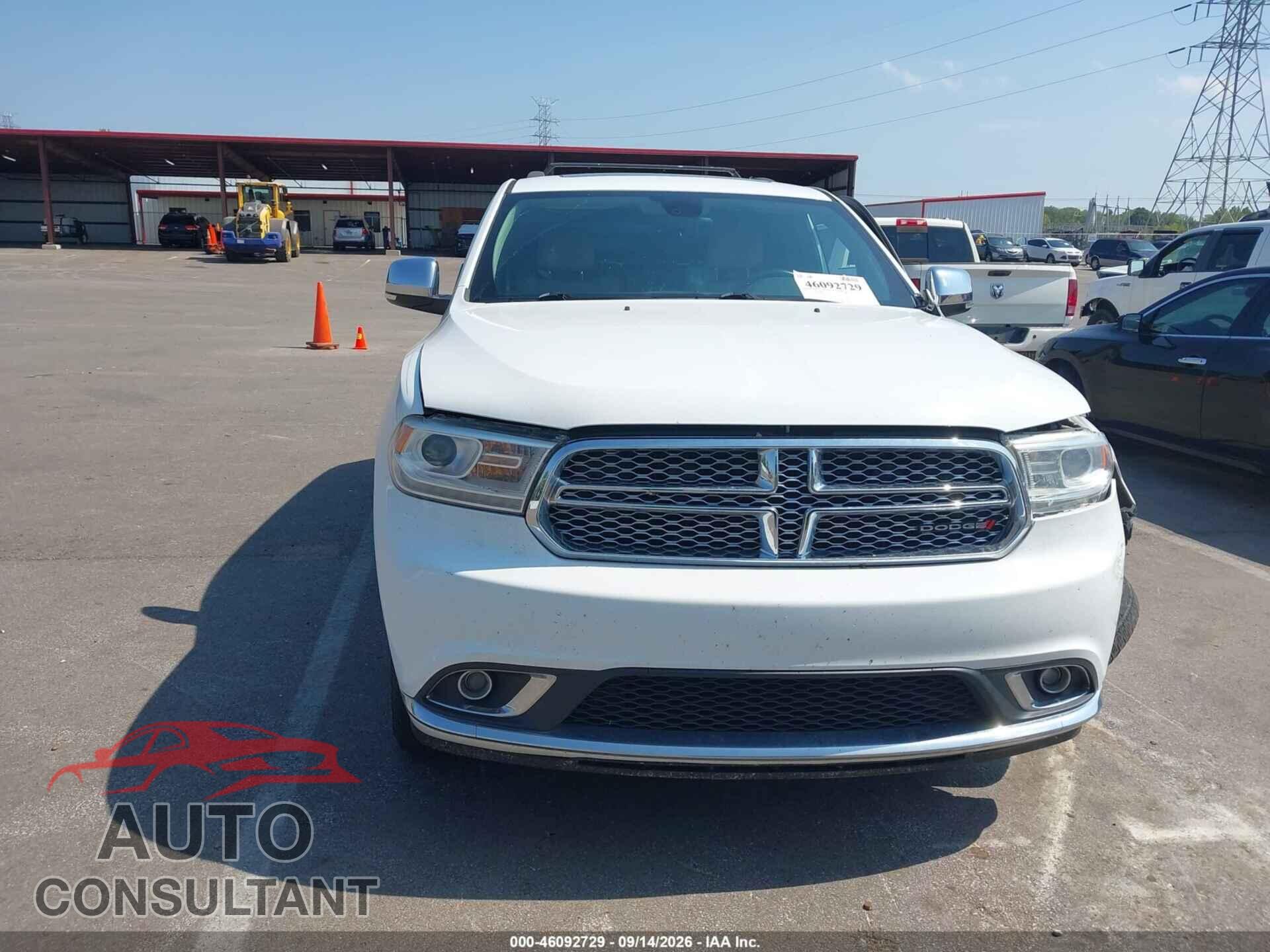 DODGE DURANGO 2017 - 1C4RDHEG6HC903943