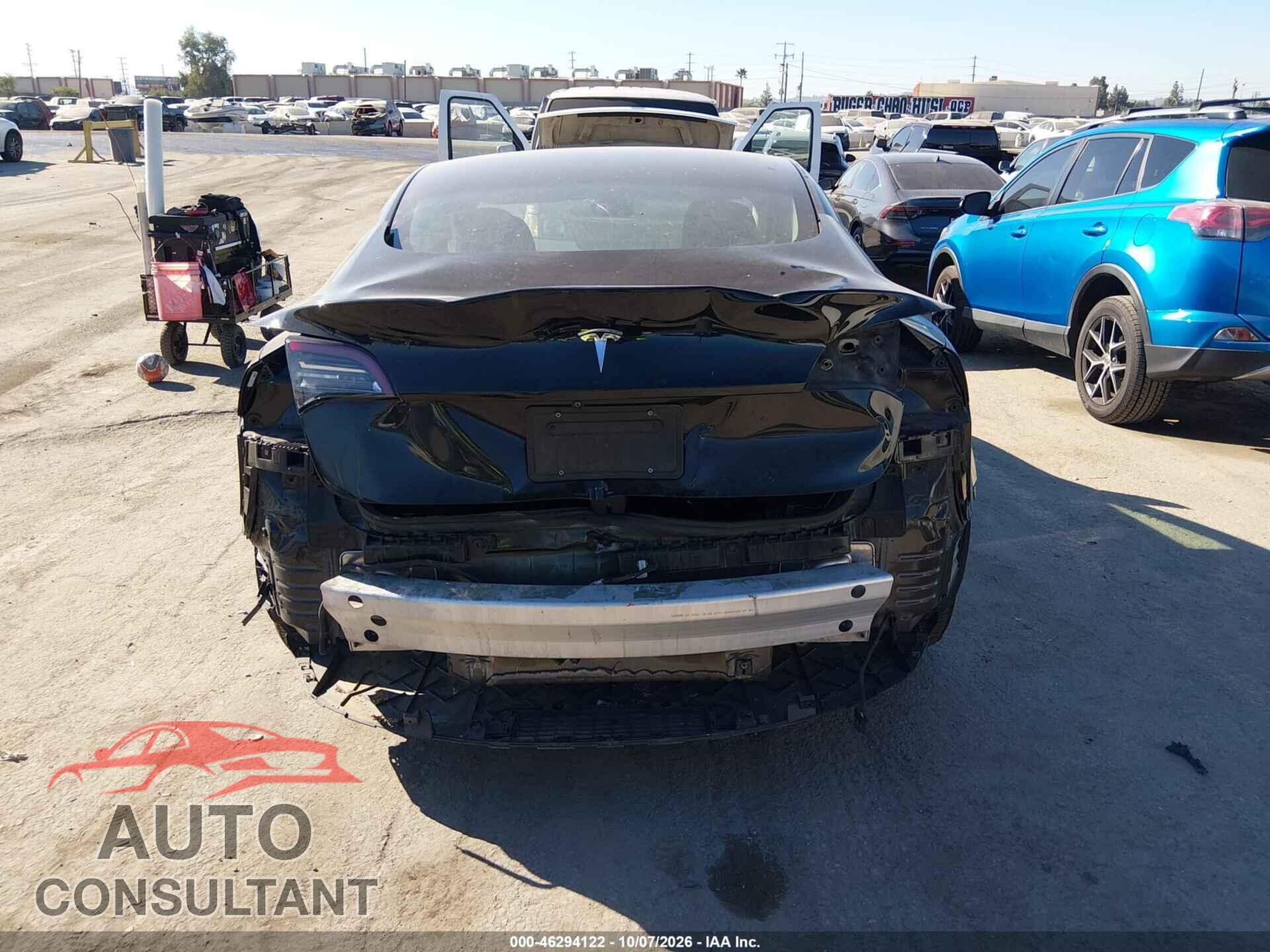 TESLA MODEL 3 2022 - 5YJ3E1EA4NF190111