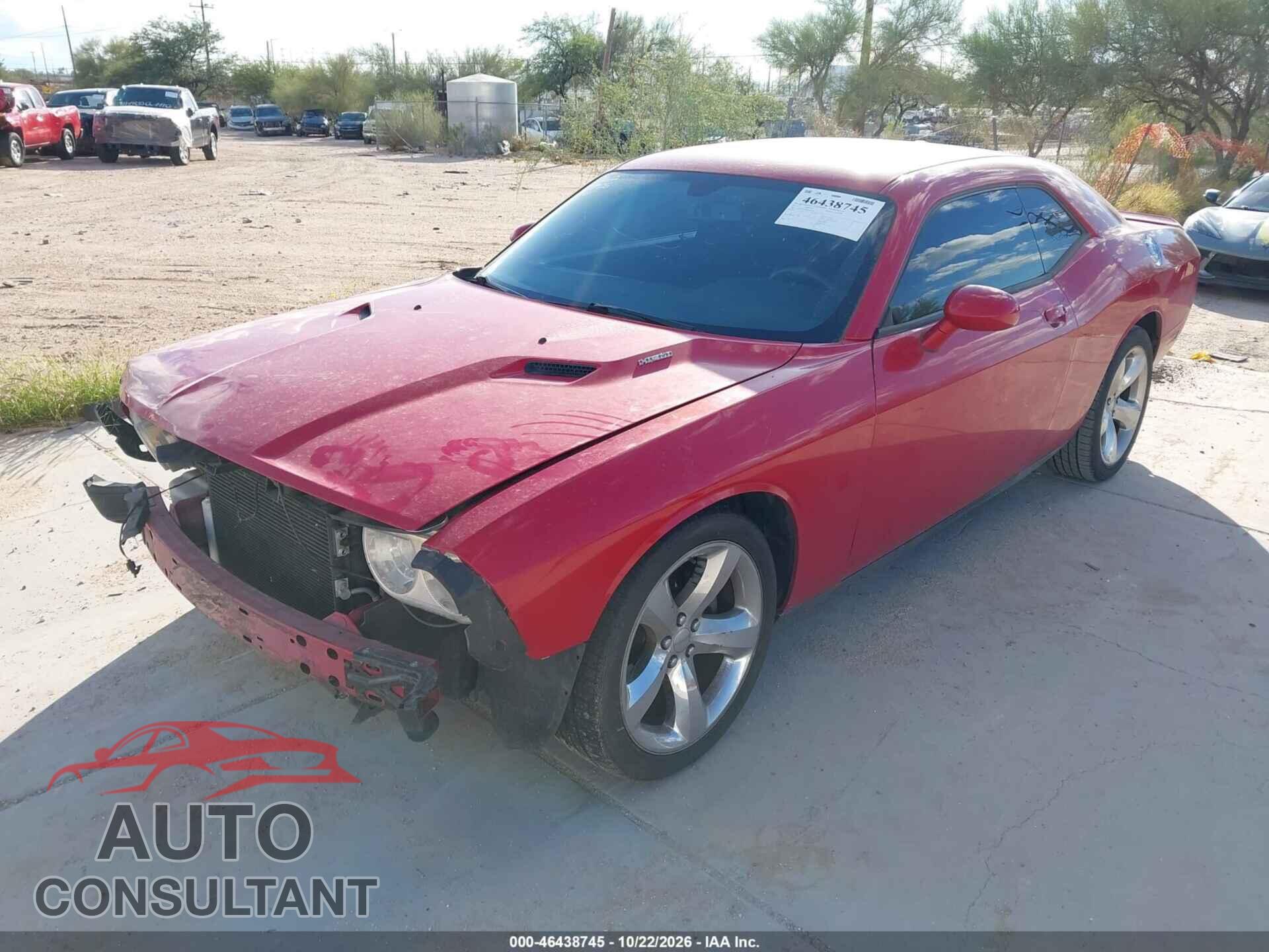 DODGE CHALLENGER 2013 - 2C3CDYBTXDH587708