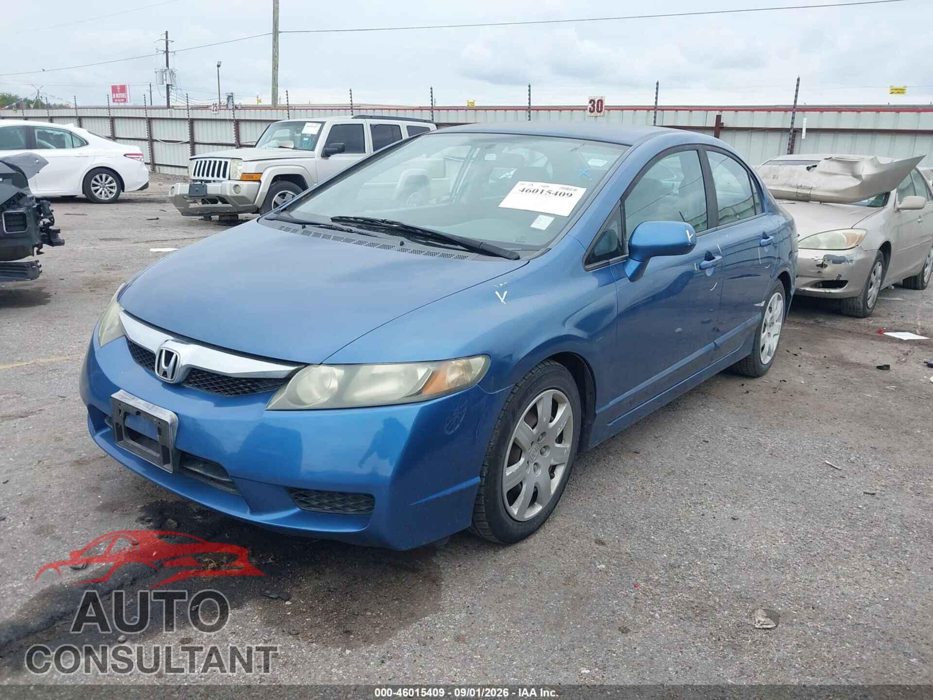 HONDA CIVIC 2010 - 19XFA1F58AE053991