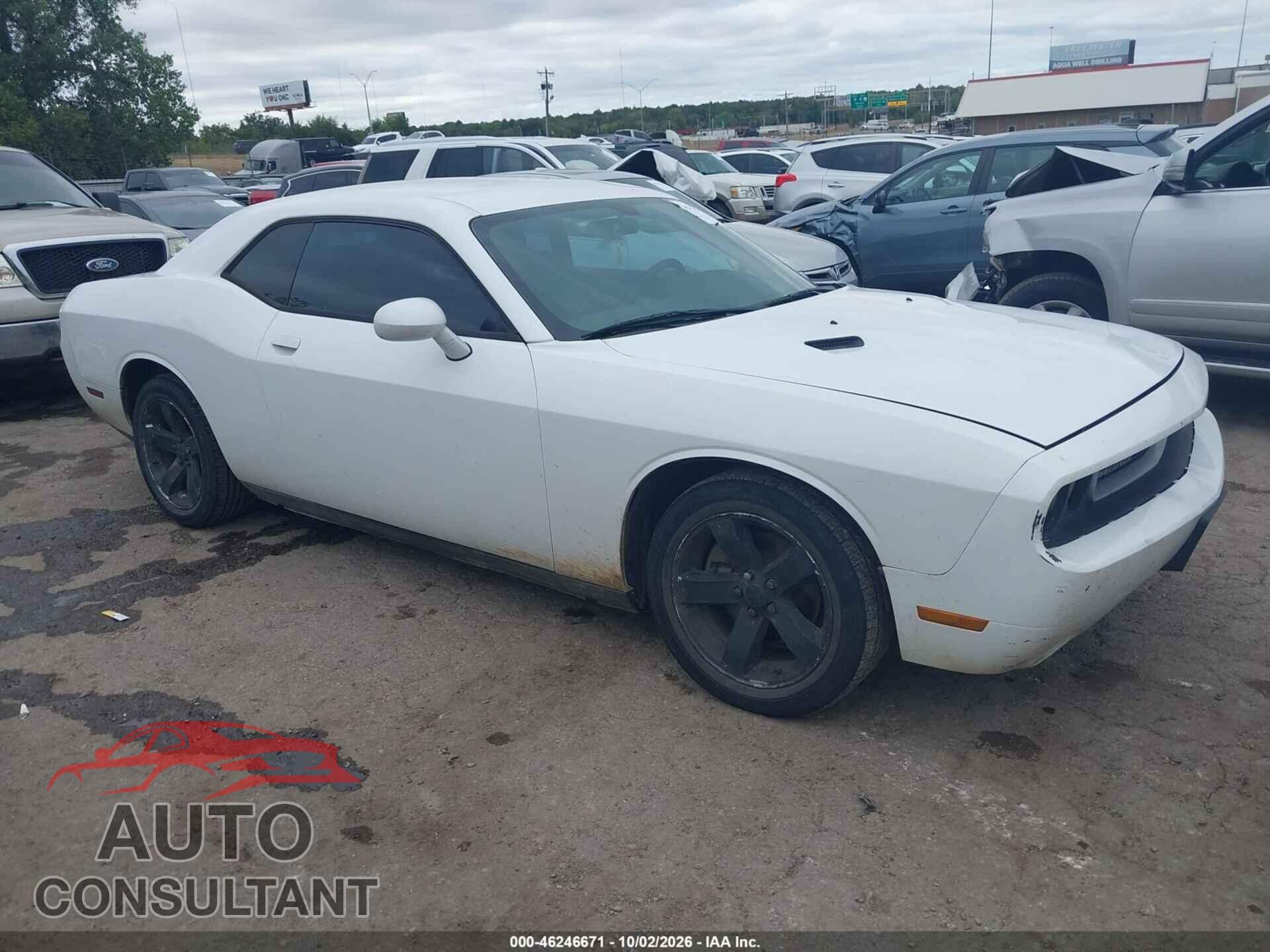 DODGE CHALLENGER 2013 - 2C3CDYAG9DH607337