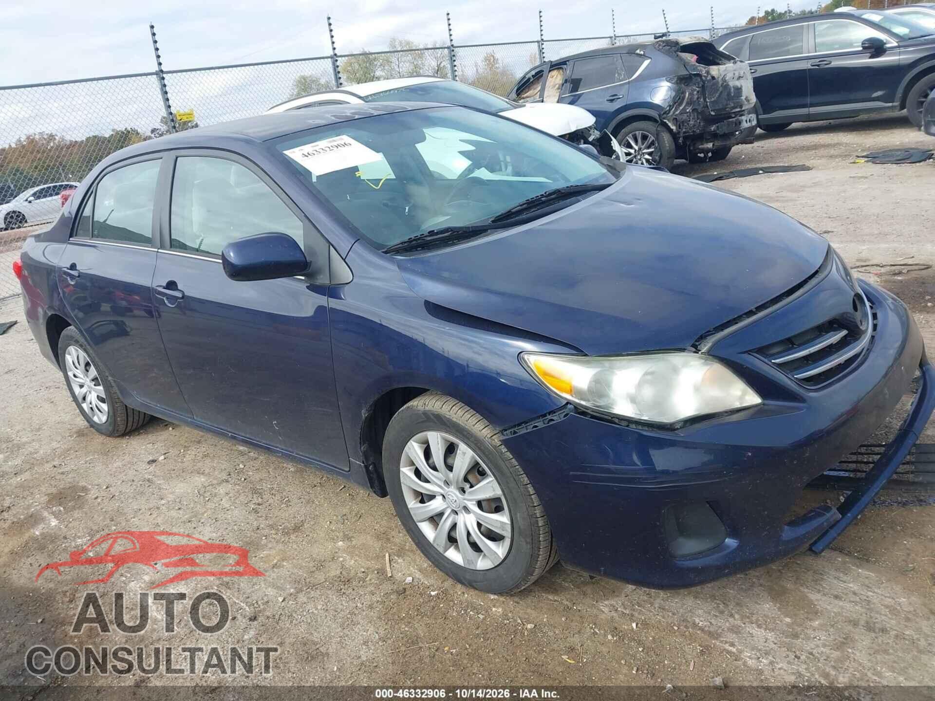 TOYOTA COROLLA 2013 - 2T1BU4EE6DC972741