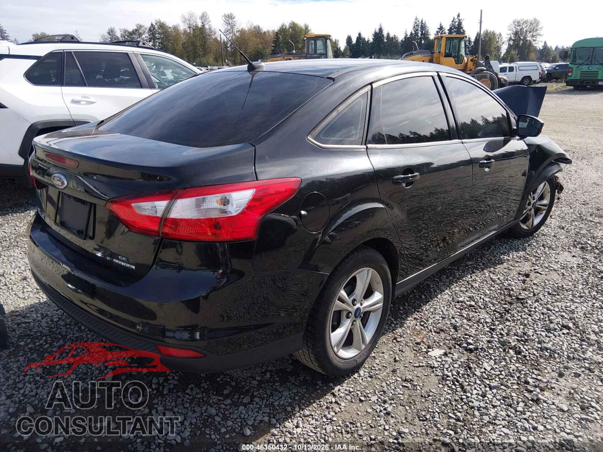 FORD FOCUS 2013 - 1FADP3F2XDL153650