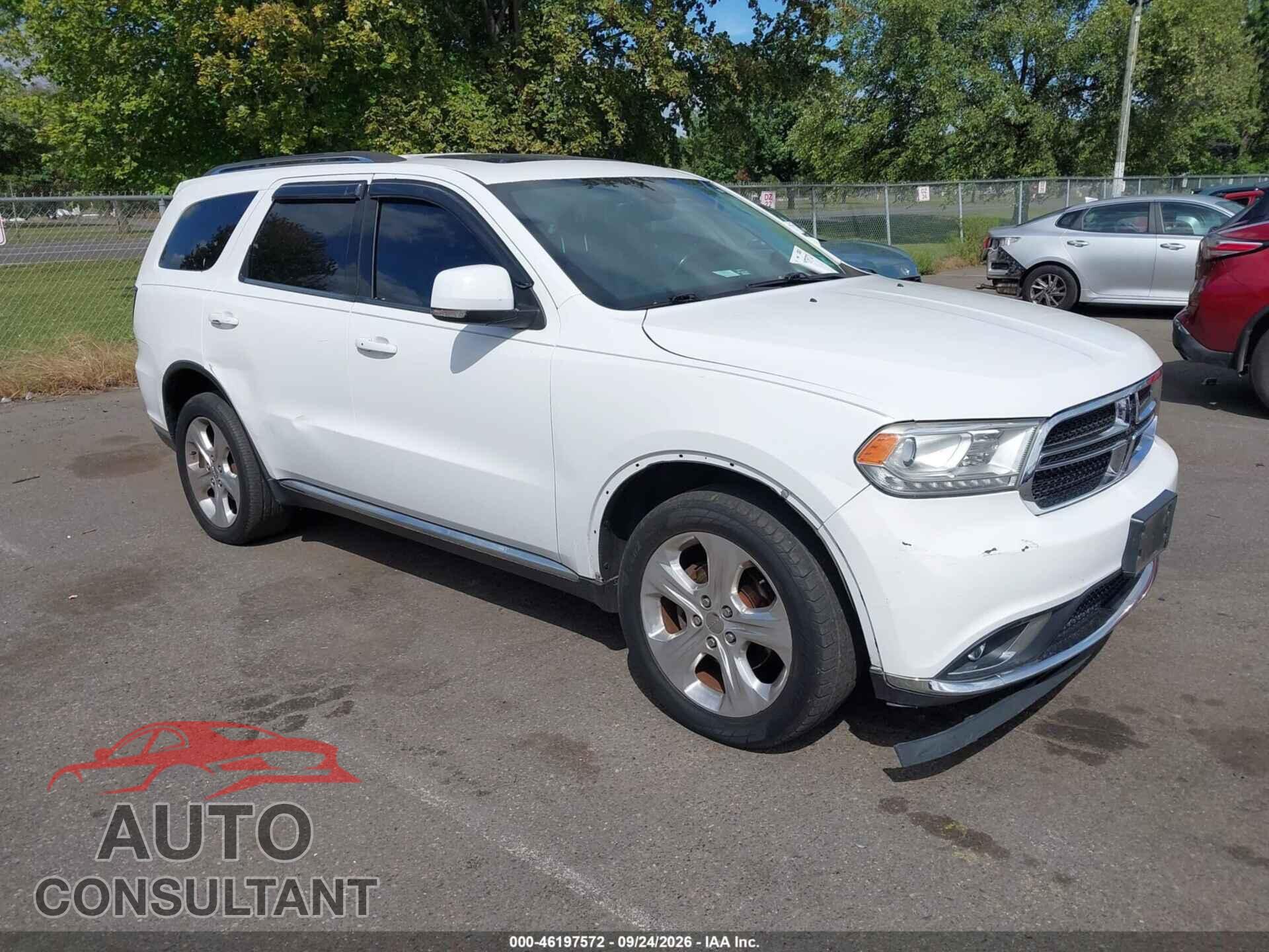 DODGE DURANGO 2015 - 1C4RDJDG8FC148185