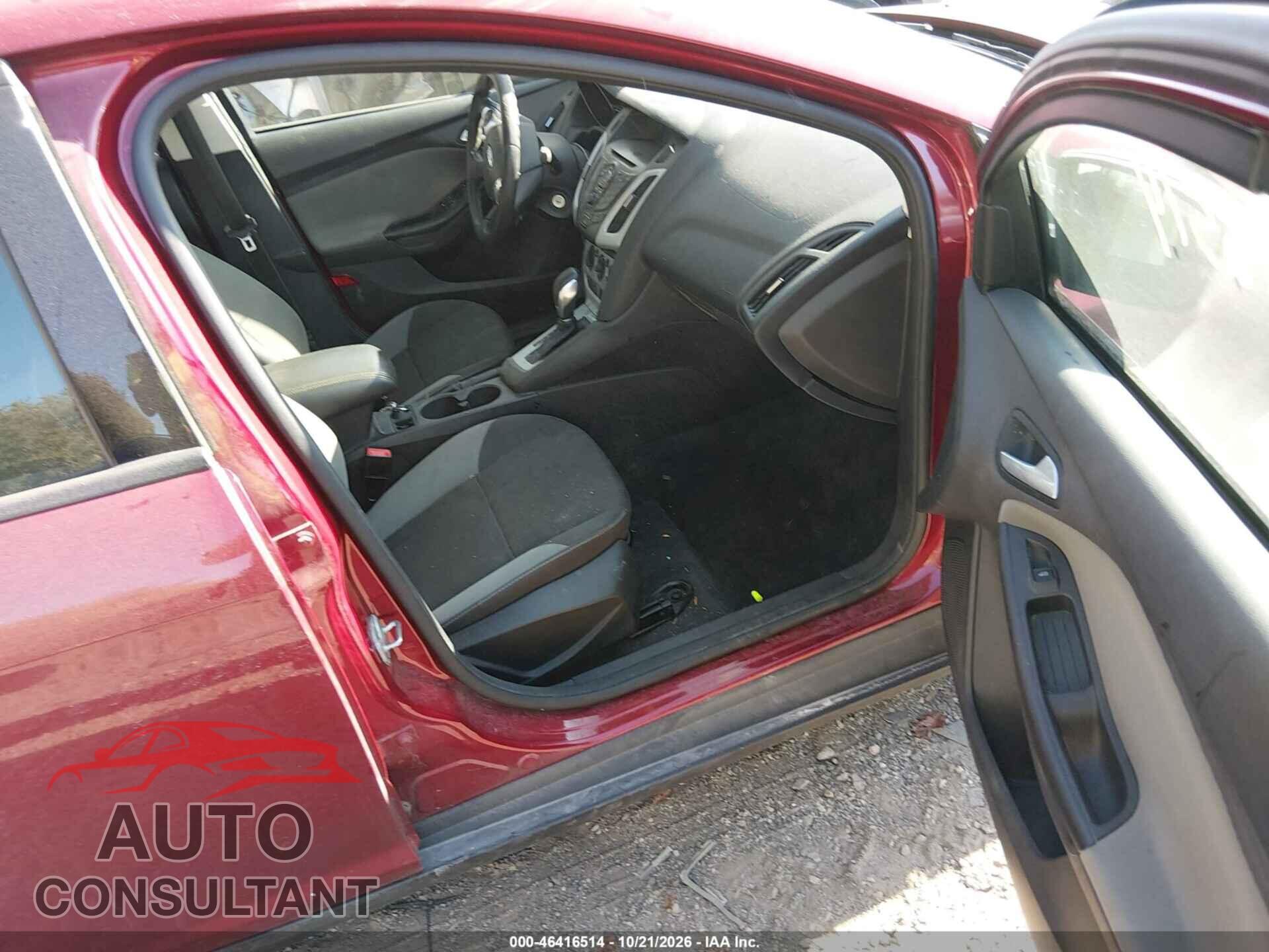 FORD FOCUS 2013 - 1FADP3F25DL370314