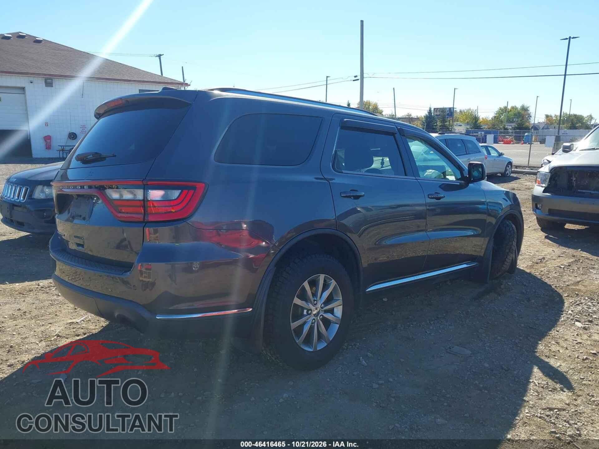 DODGE DURANGO 2017 - 1C4RDJAG7HC691003