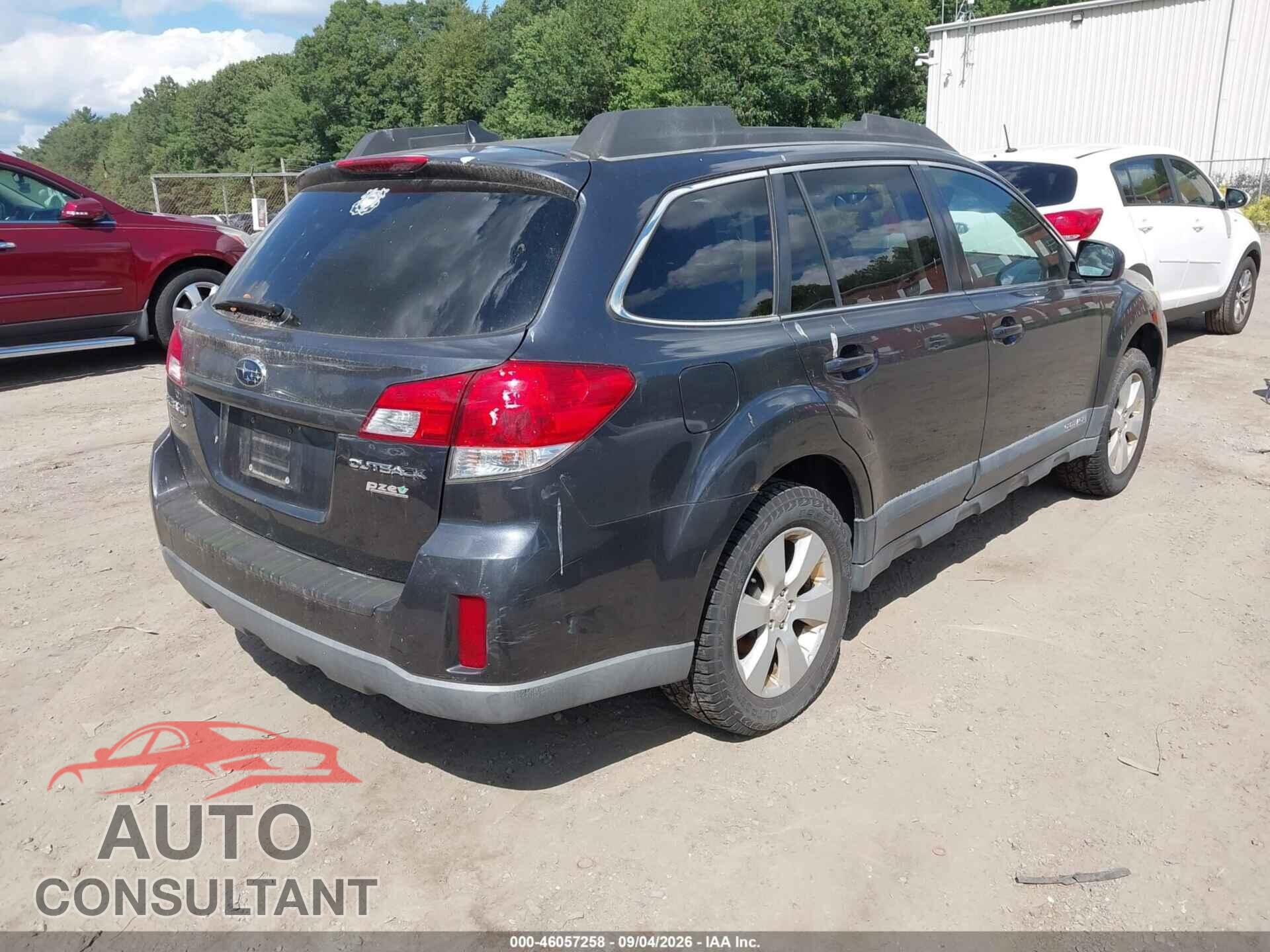 SUBARU OUTBACK 2011 - 4S4BRBKC2B3390288