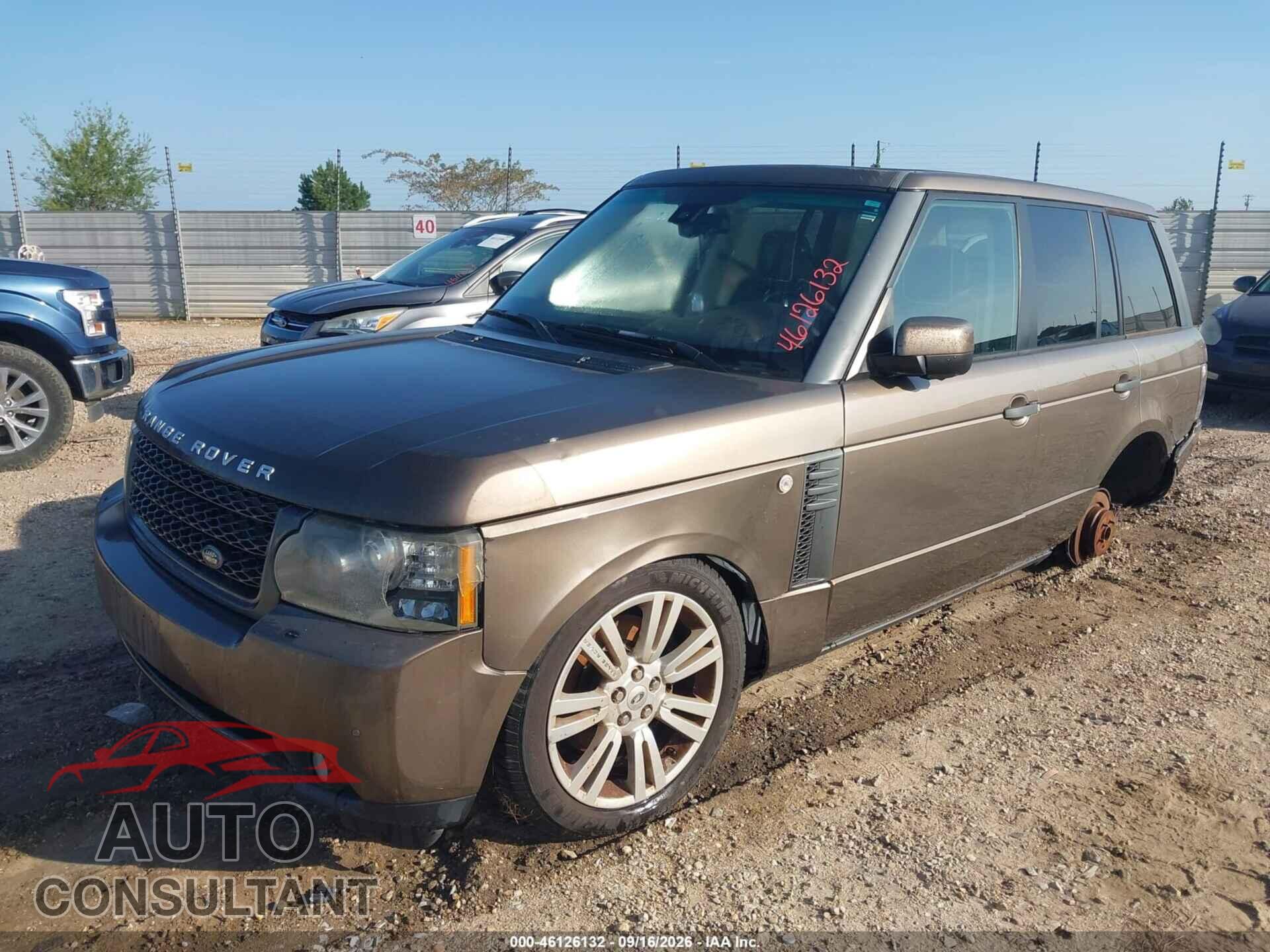 LAND ROVER RANGE ROVER 2011 - SALMF1D40BA344260