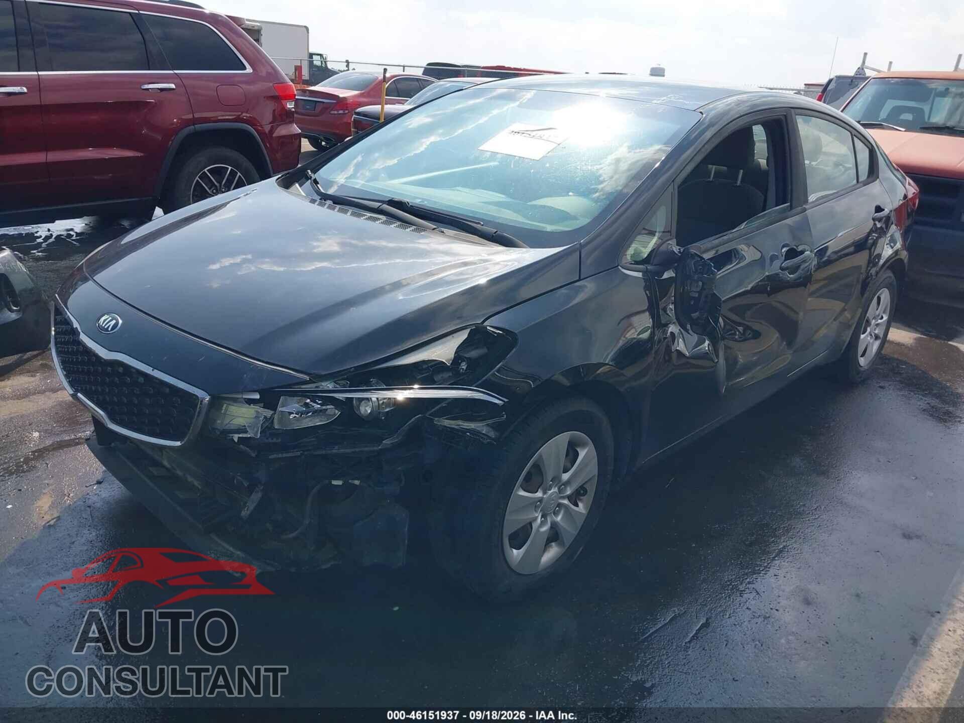 KIA FORTE 2017 - 3KPFK4A72HE070805