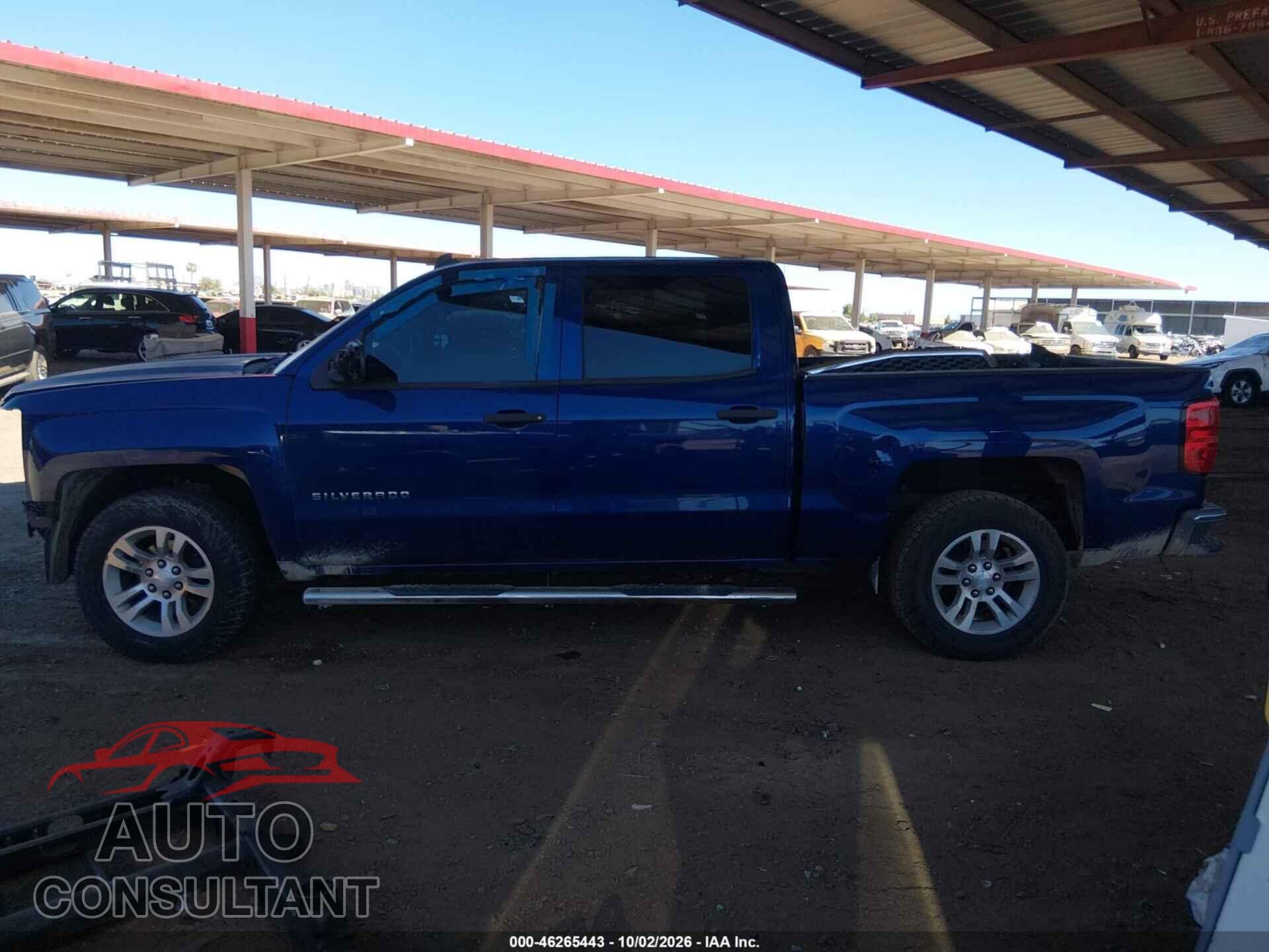 CHEVROLET SILVERADO 1500 2014 - 3GCPCREC5EG126466