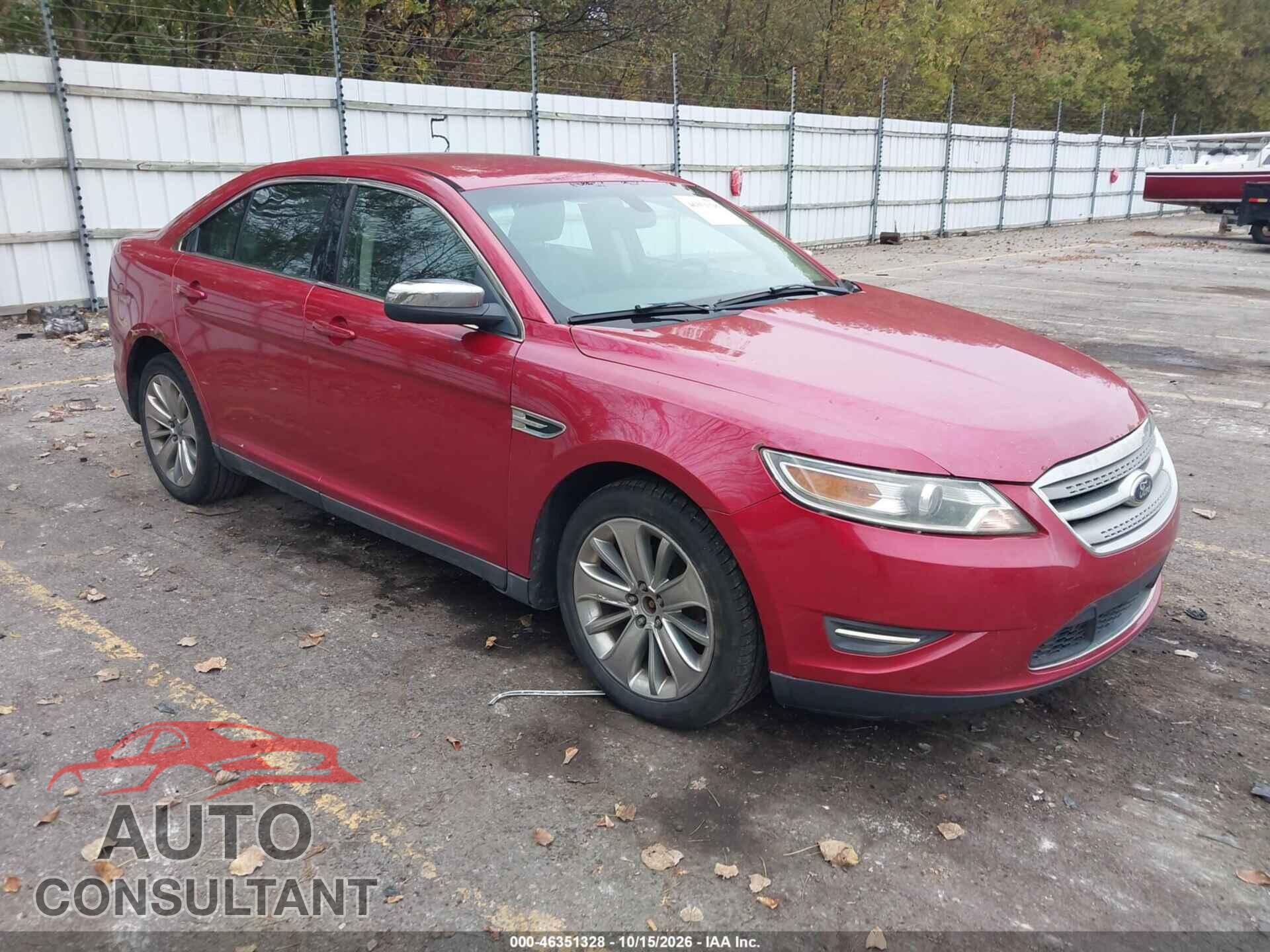 FORD TAURUS 2010 - 1FAHP2FW8AG130189