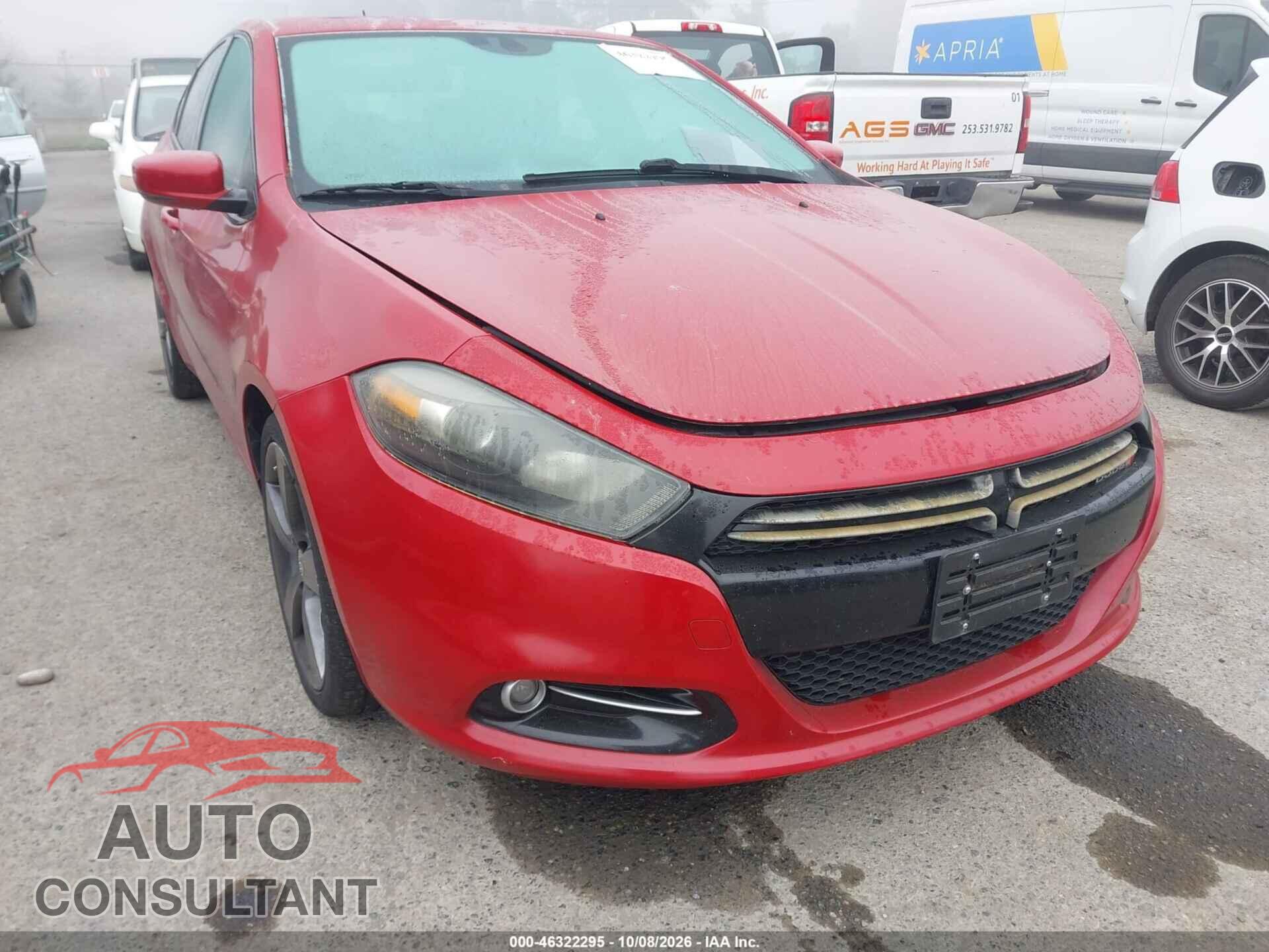 DODGE DART 2015 - 1C3CDFEBXFD302013