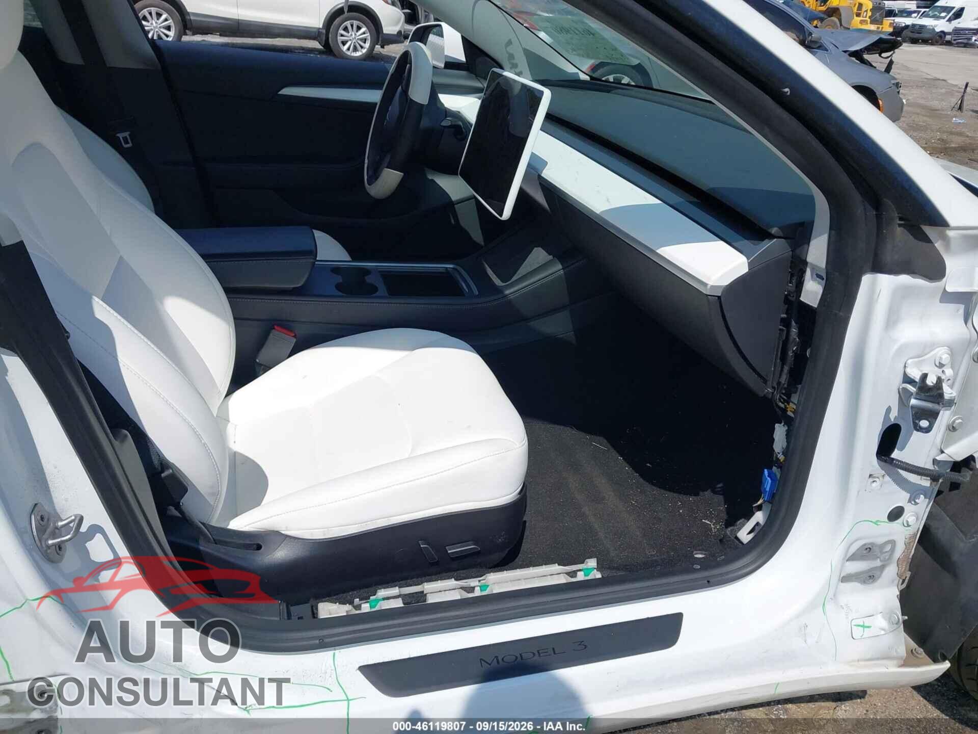 TESLA MODEL 3 2021 - 5YJ3E1EA9MF025976