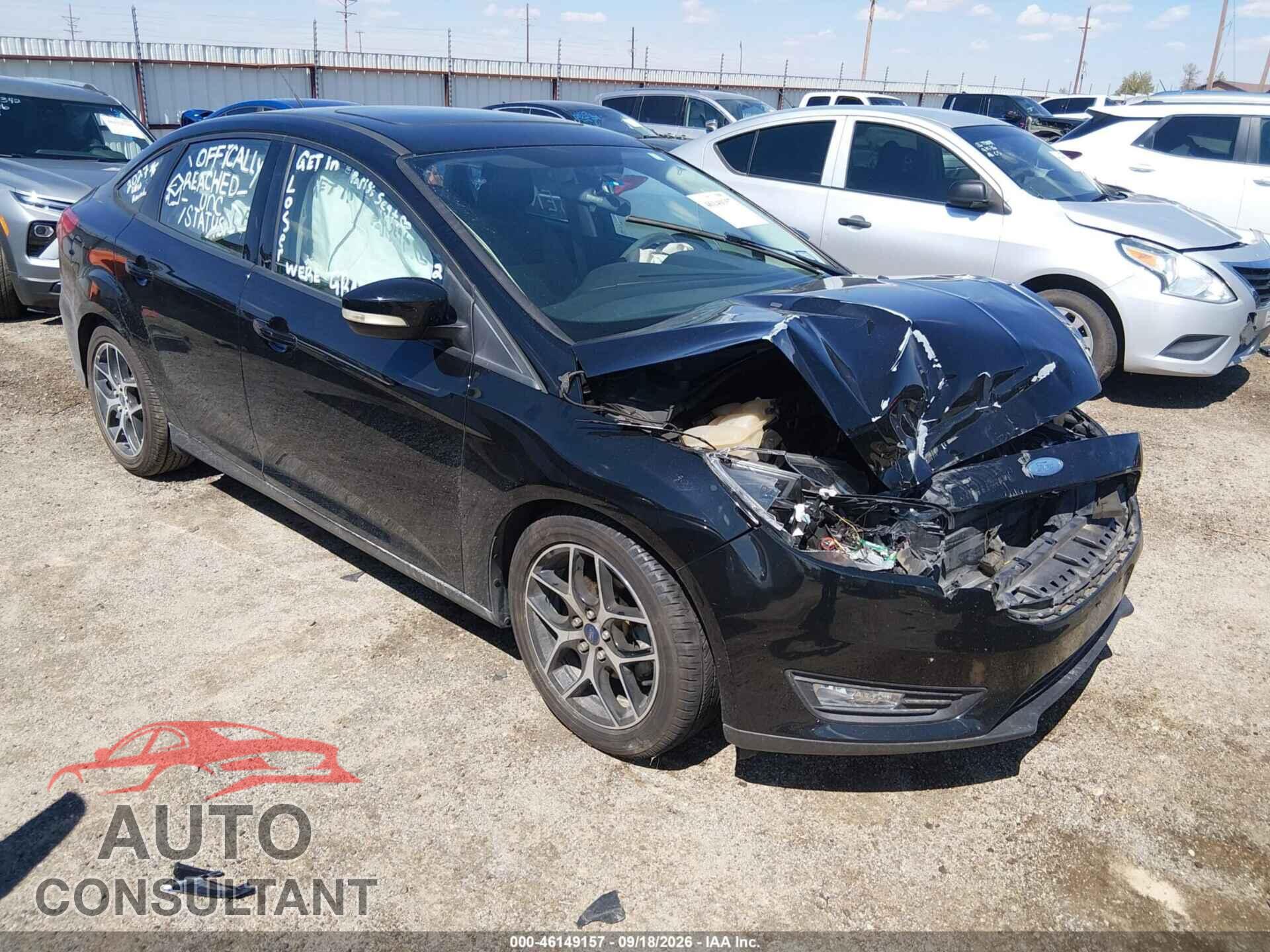 FORD FOCUS 2018 - 1FADP3H23JL311108