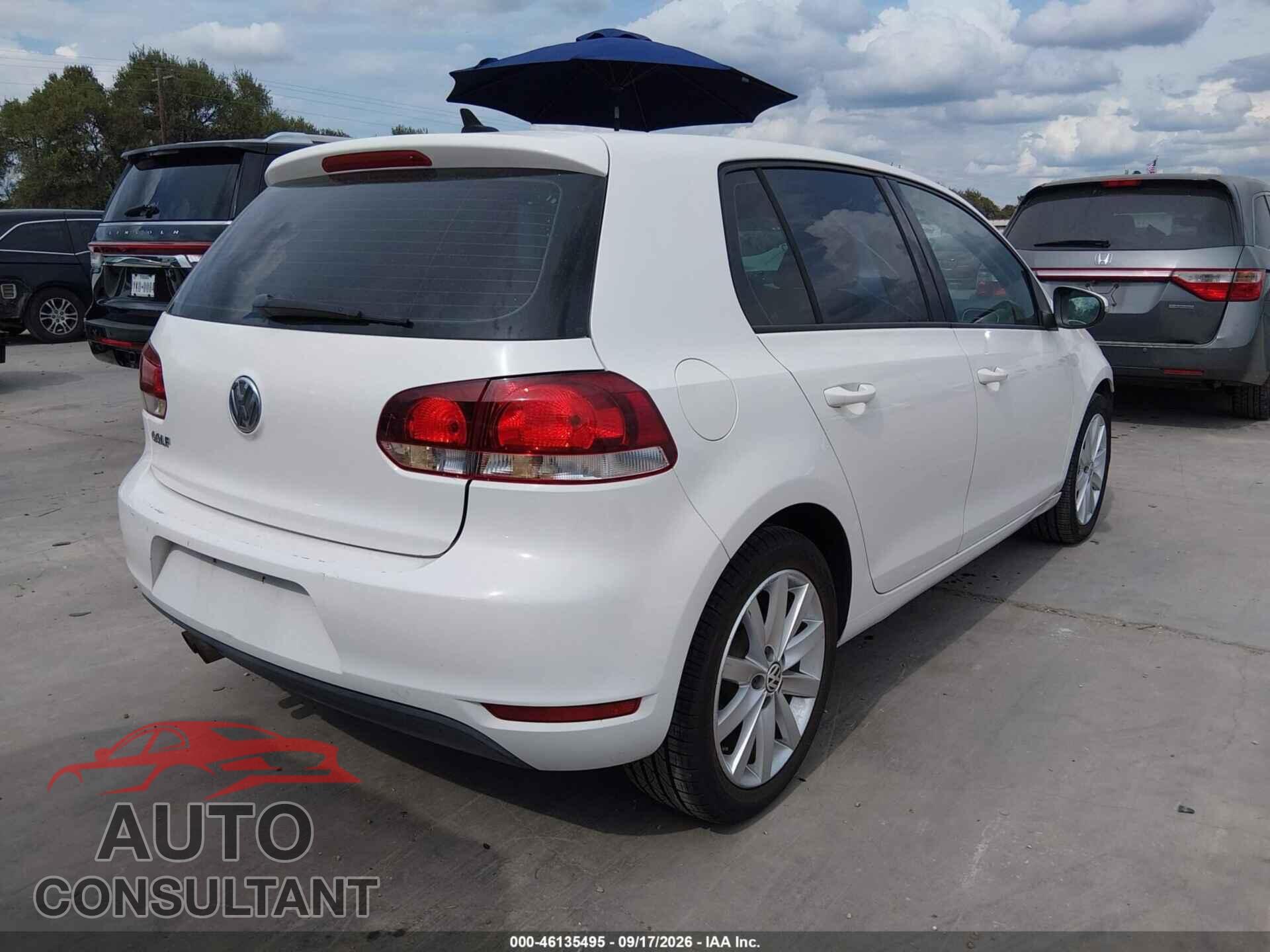 VOLKSWAGEN GOLF 2012 - WVWDB7AJ5CW254834
