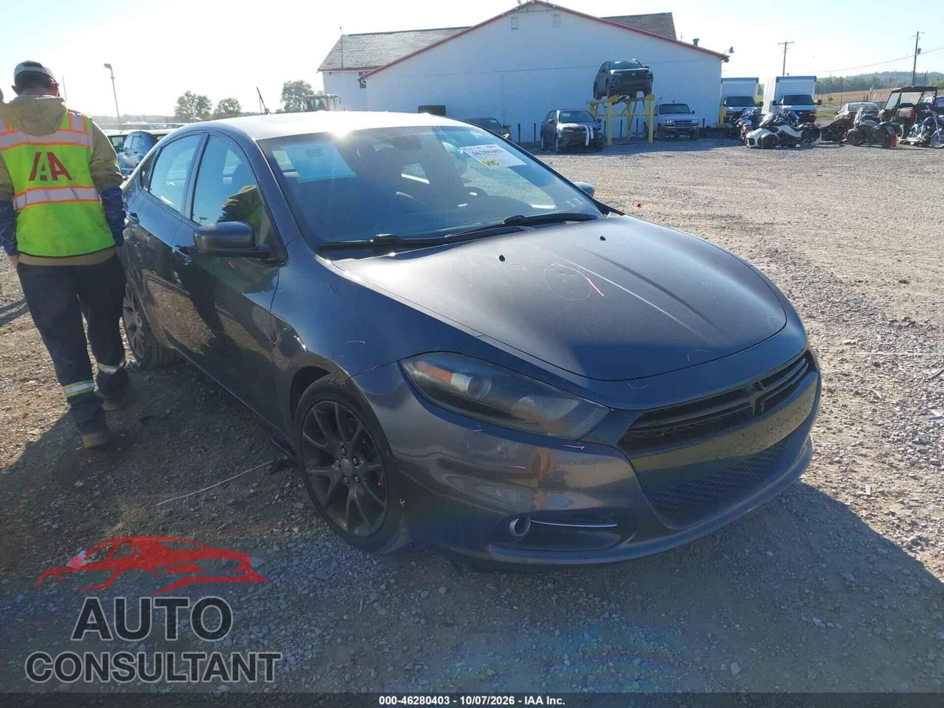 DODGE DART 2015 - 1C3CDFBB3FD142464