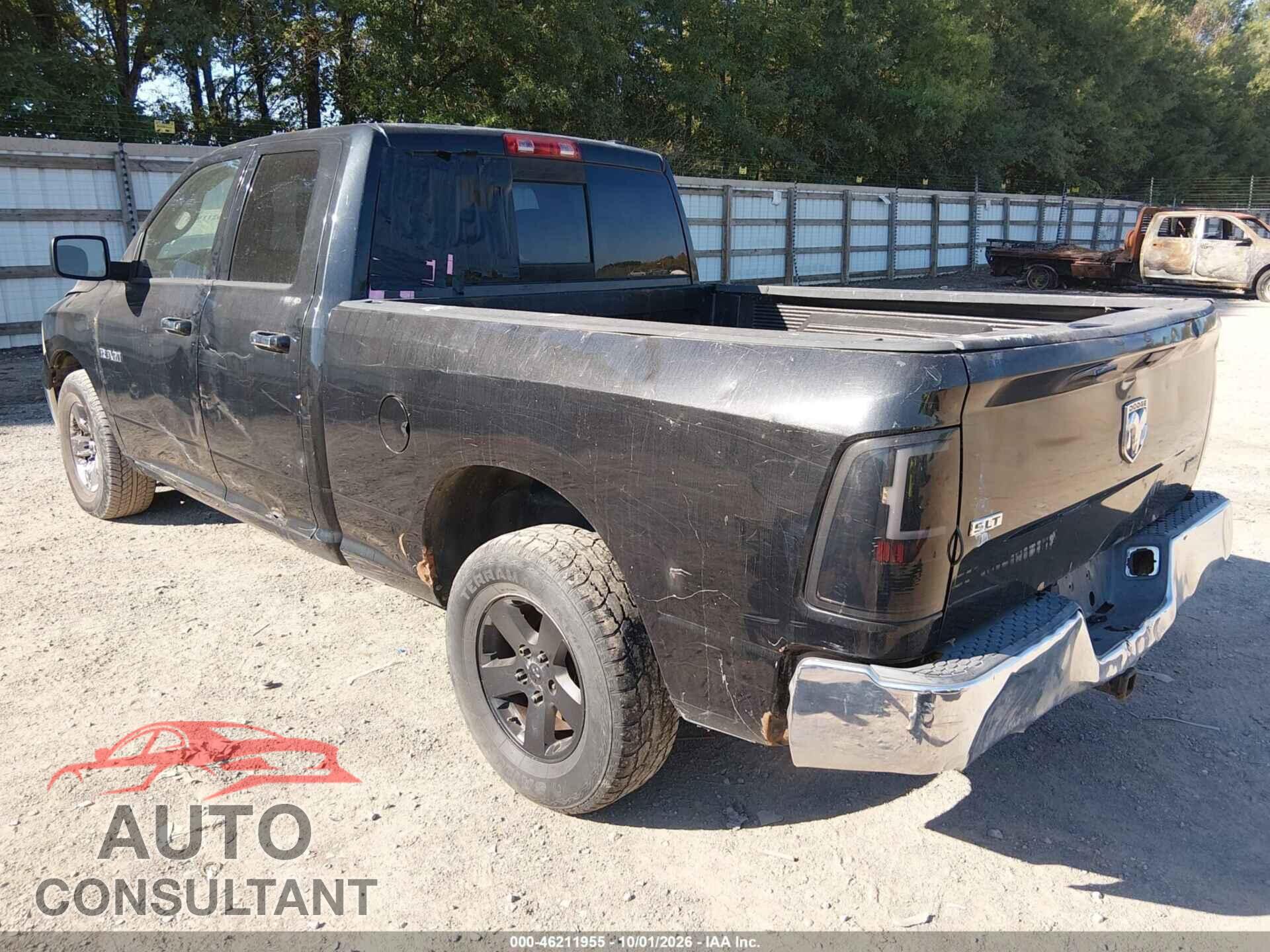 DODGE RAM 1500 2010 - 1D7RB1GP2AS111705