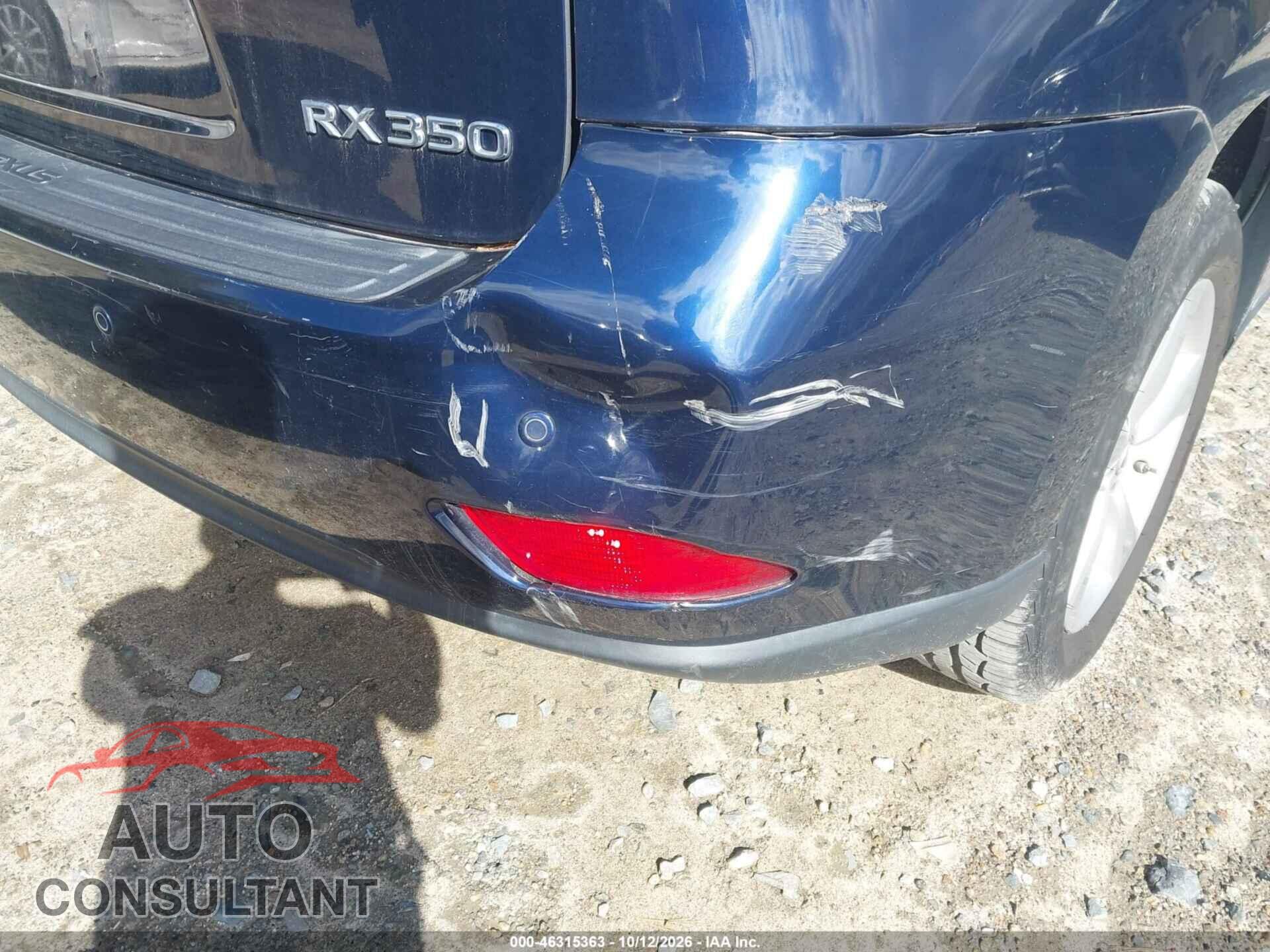 LEXUS RX 350 2015 - 2T2BK1BAXFC273651