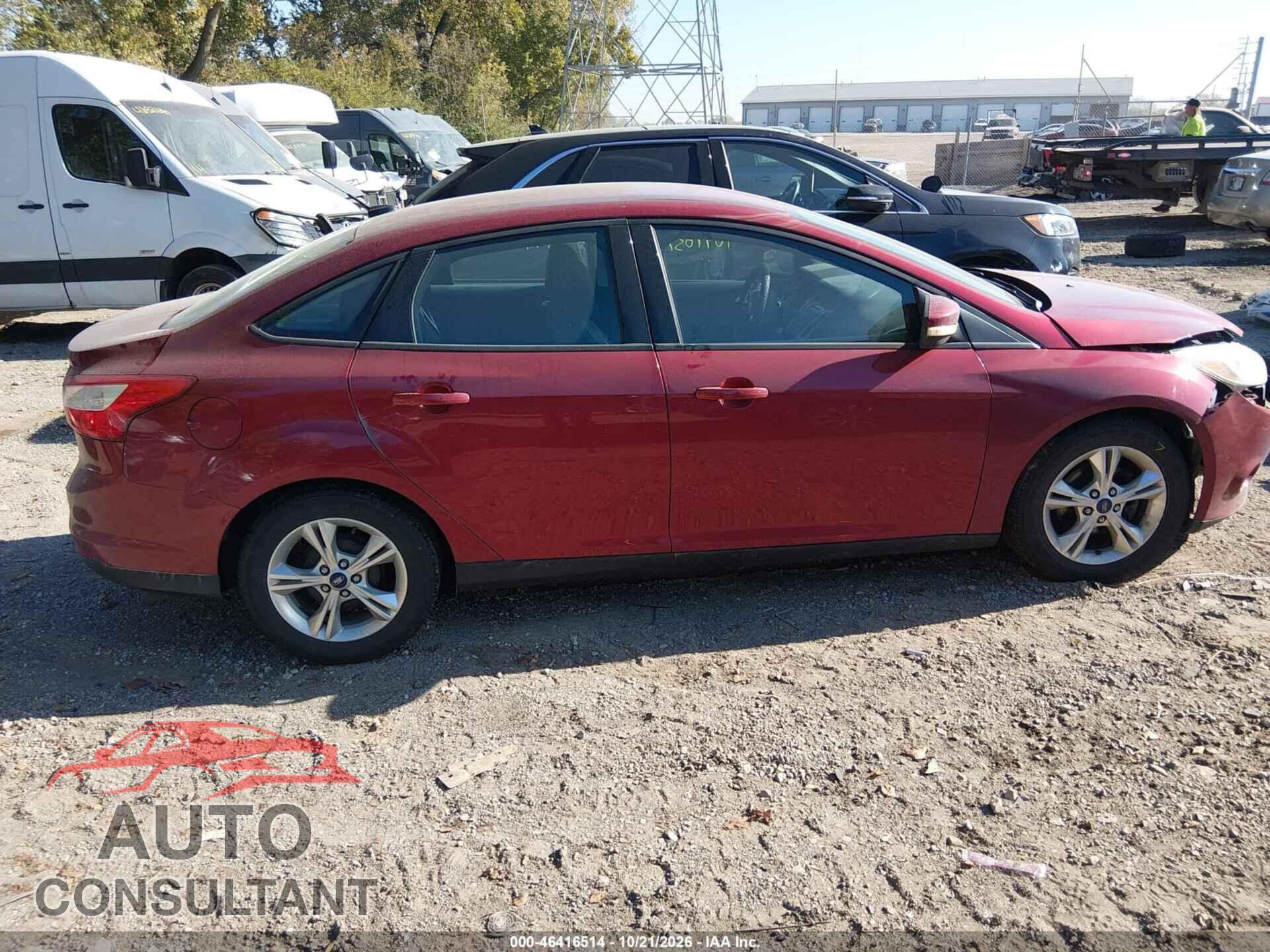 FORD FOCUS 2013 - 1FADP3F25DL370314