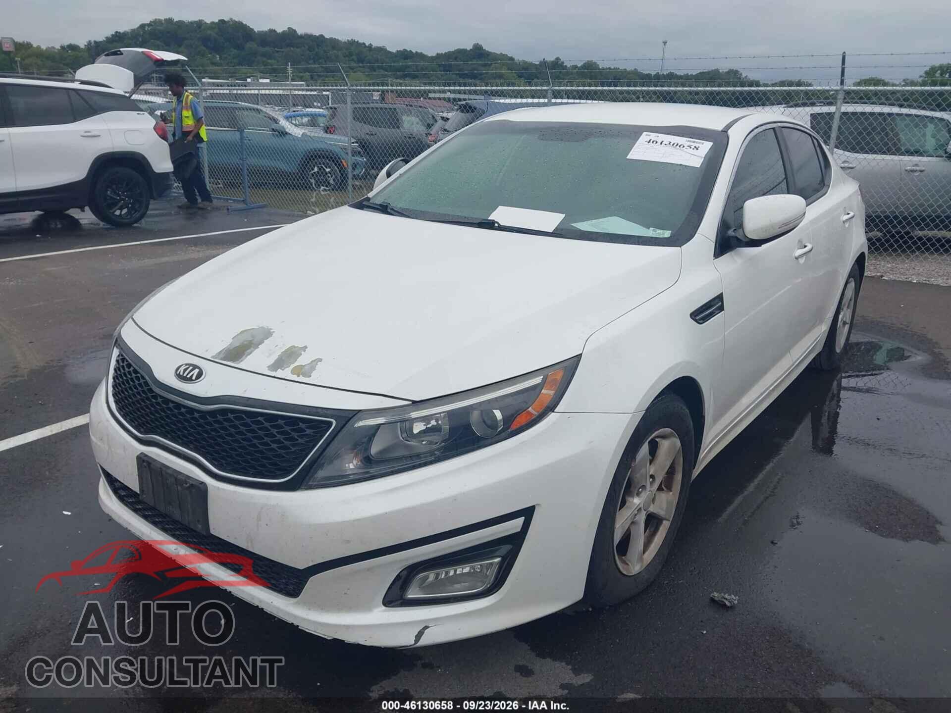KIA OPTIMA 2015 - KNAGM4A70F5548501