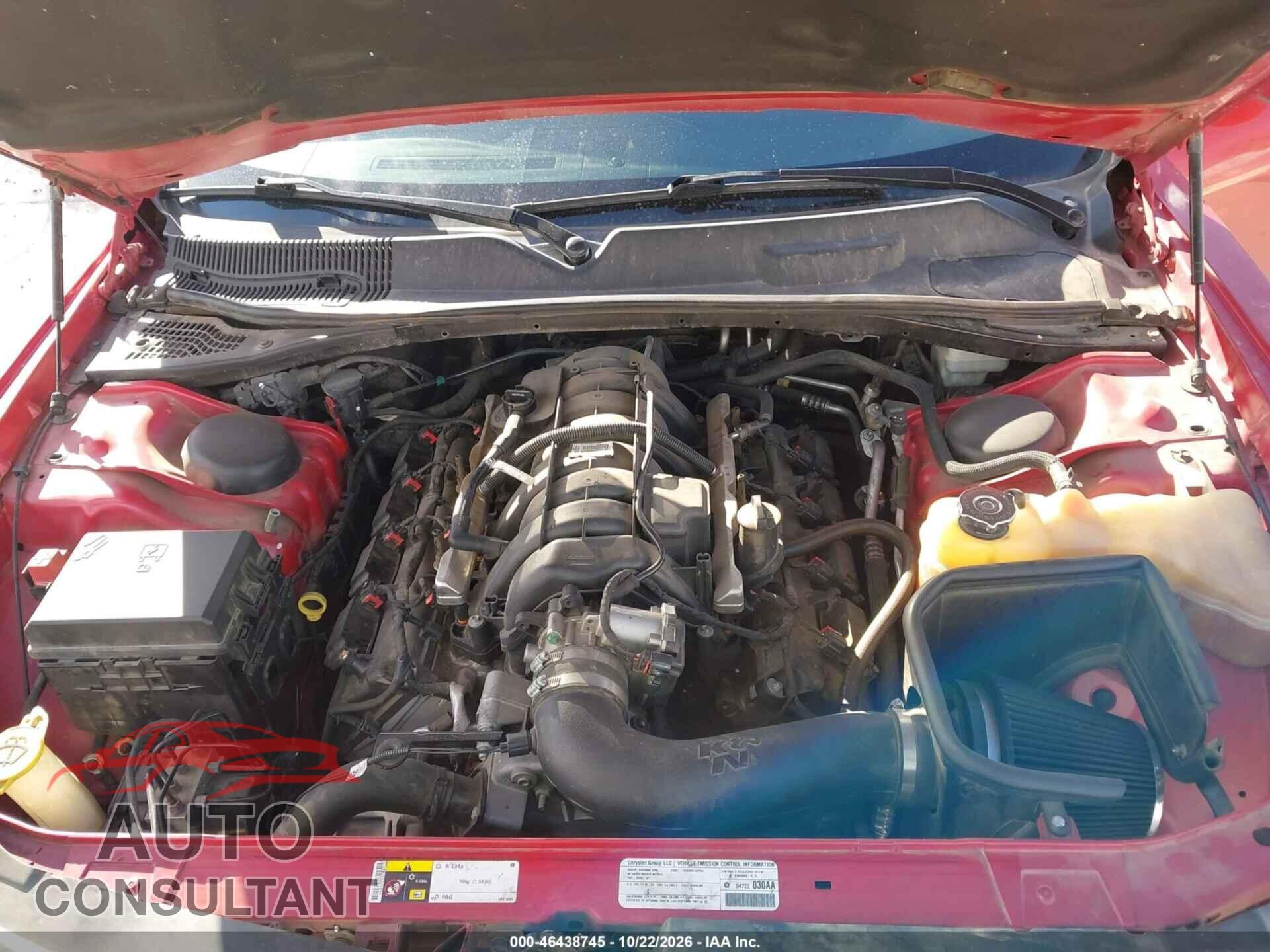 DODGE CHALLENGER 2013 - 2C3CDYBTXDH587708