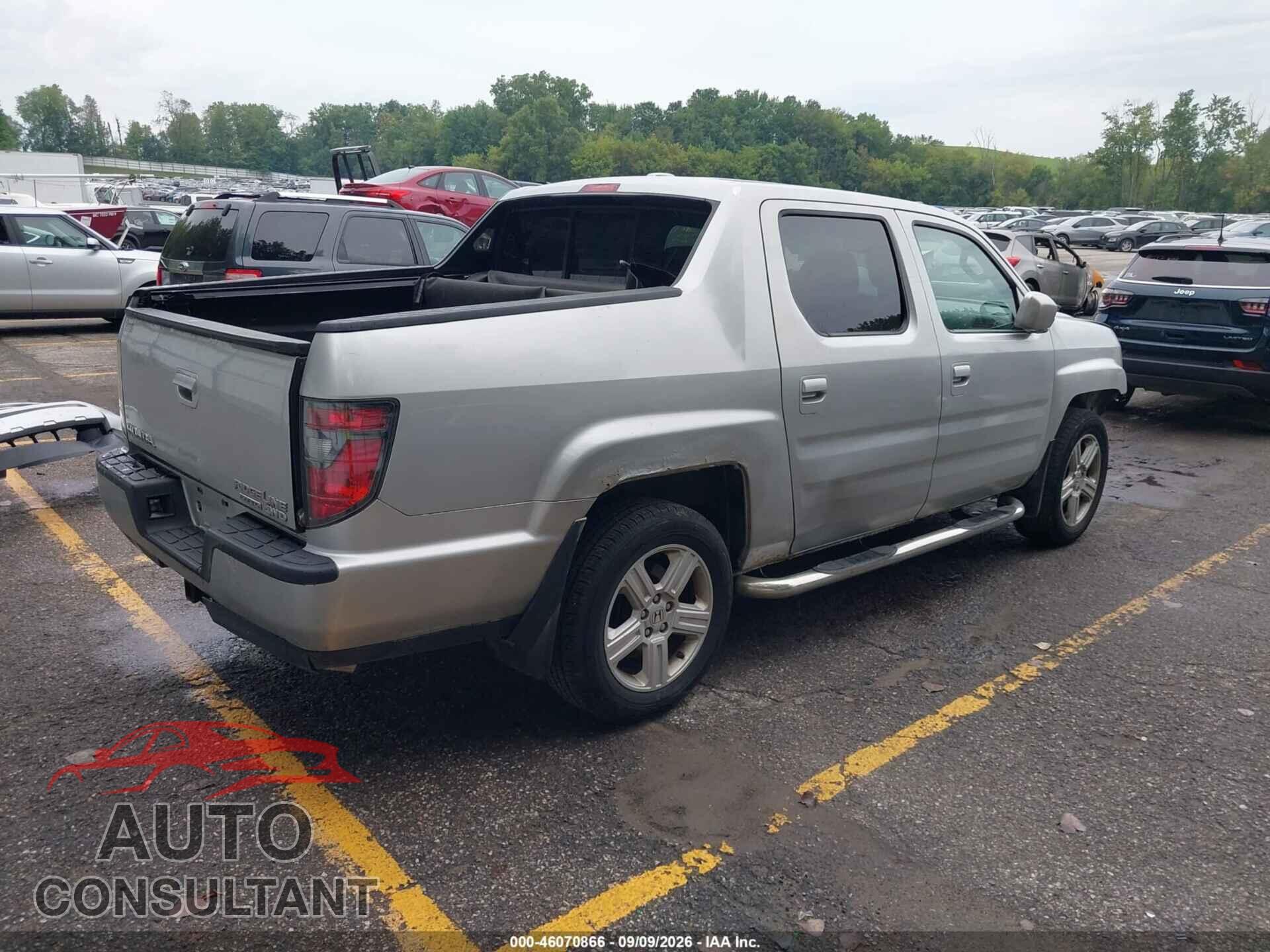 HONDA RIDGELINE 2013 - 5FPYK1F54DB502000