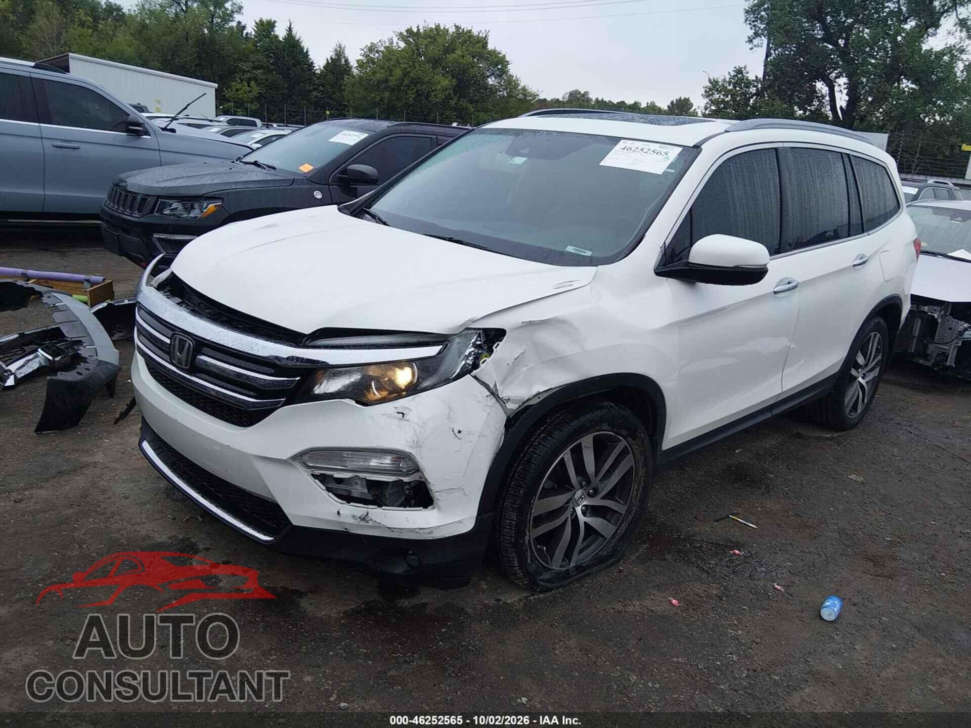 HONDA PILOT 2016 - 5FNYF5H9XGB022794