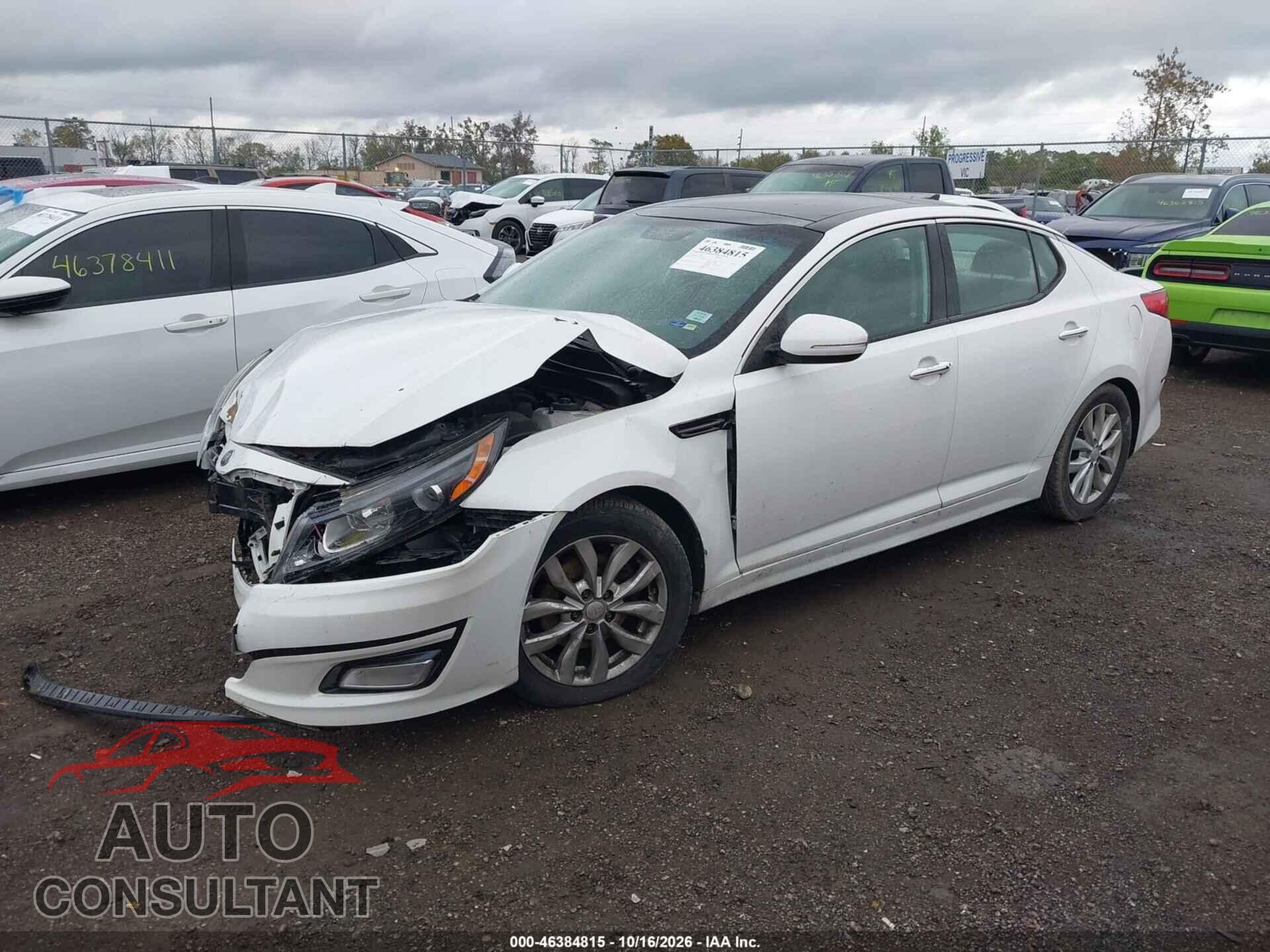 KIA OPTIMA 2015 - 5XXGN4A77FG433714