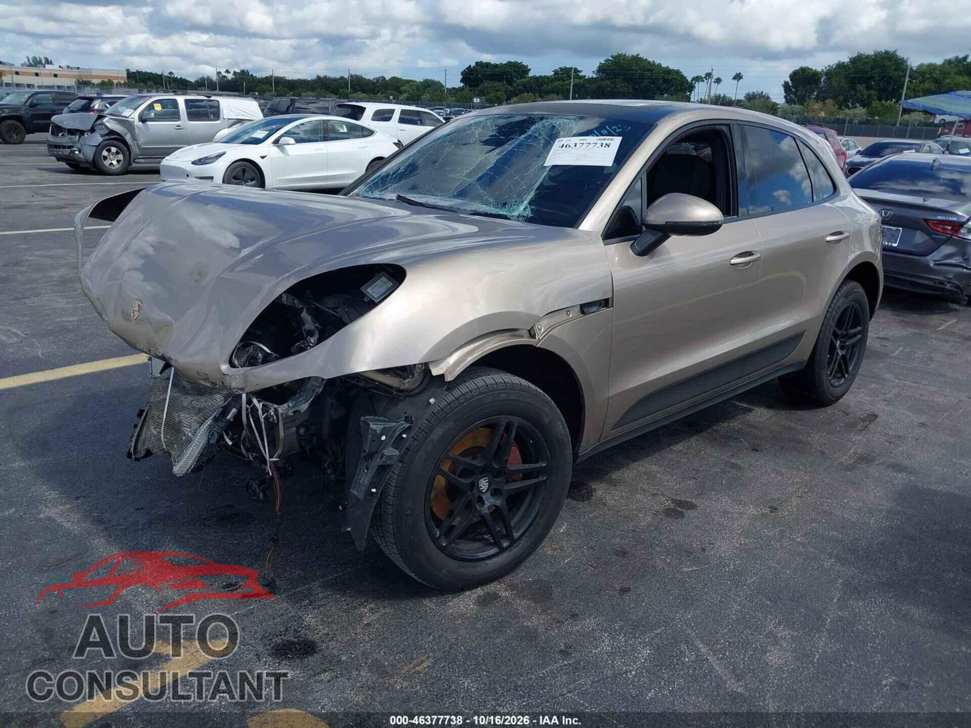 PORSCHE MACAN 2017 - WP1AA2A52HLB04859