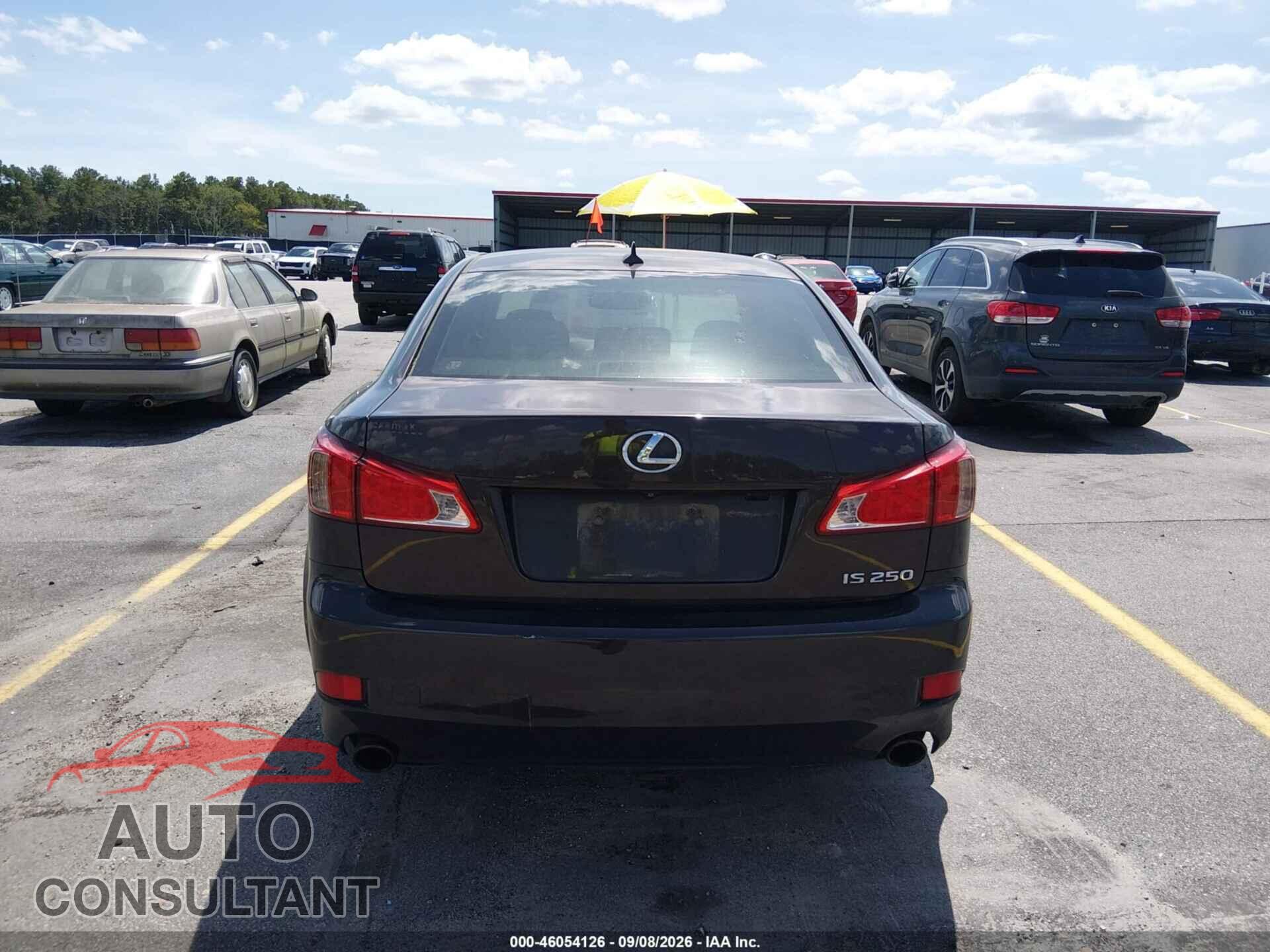 LEXUS IS 250 2012 - JTHBF5C24C5159353